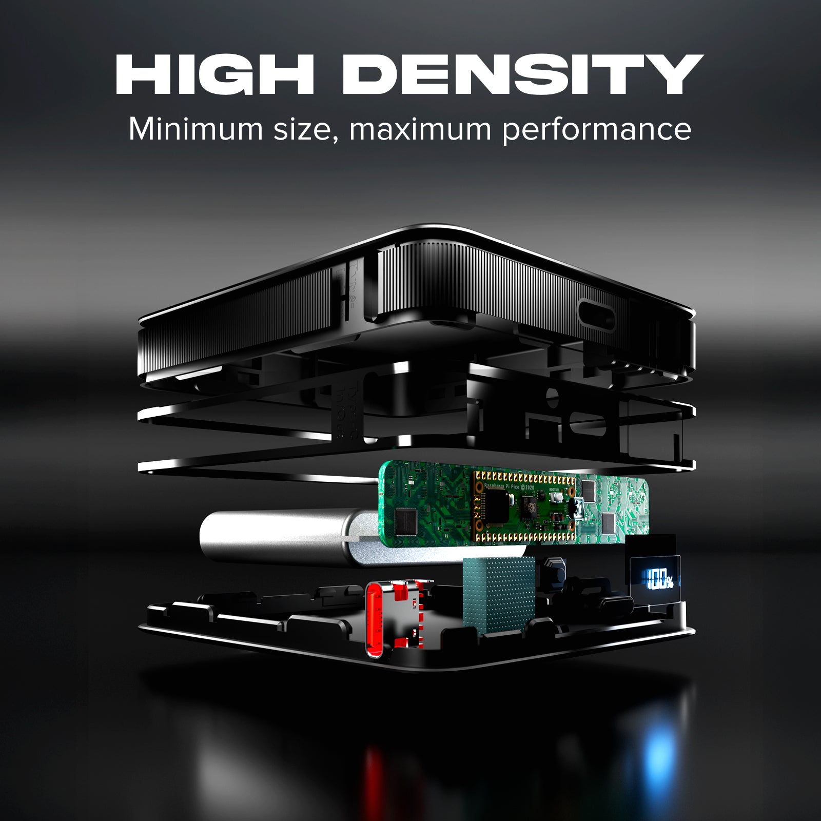 SBS 5000 mAh Power Bank – Ultra-Compact and High-Density Design