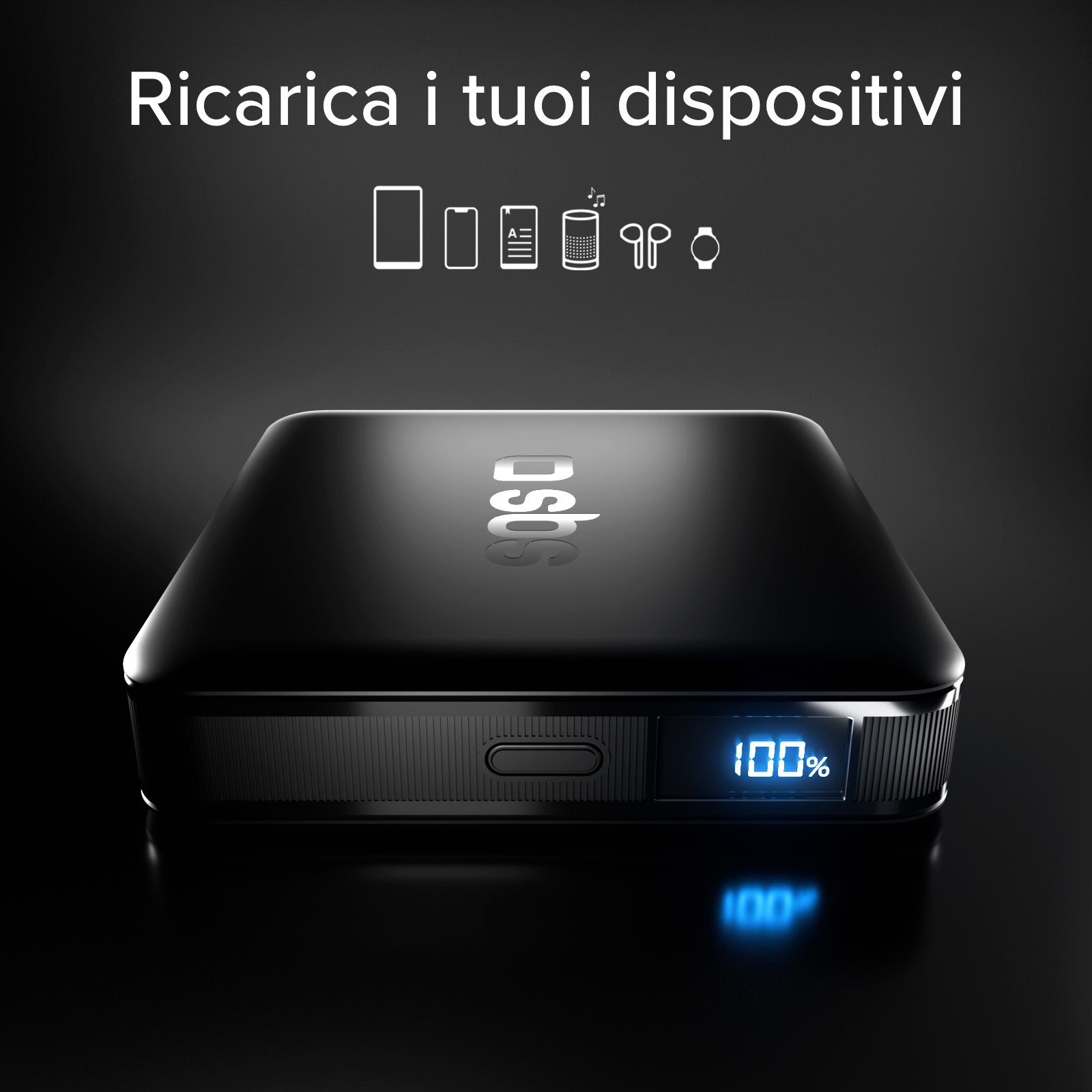 Batterie externe SBS 5000 mAh - Ultra-compacte et Haute densité