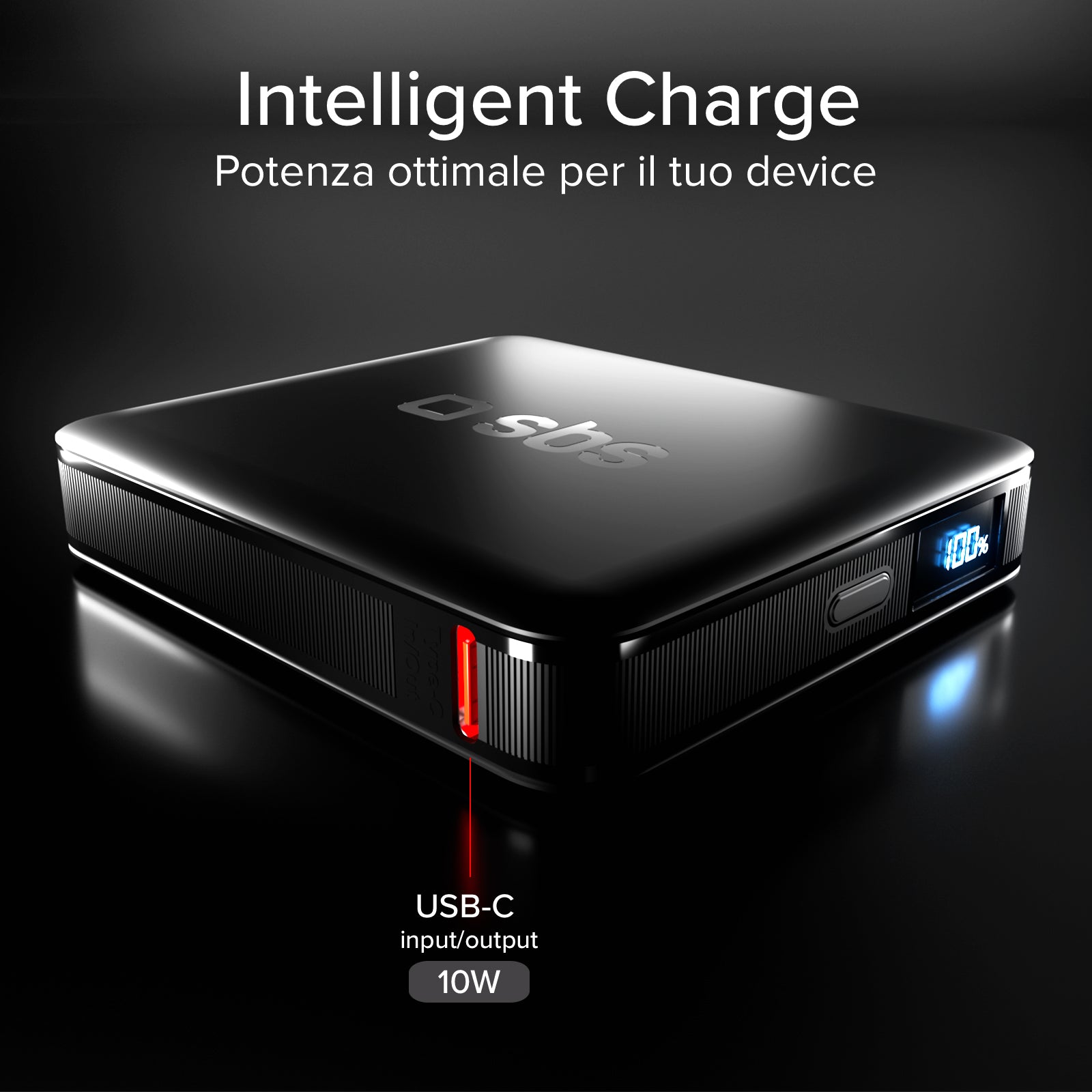 SBS 5000 mAh Powerbank – ultrakompakt, hohe Dichte