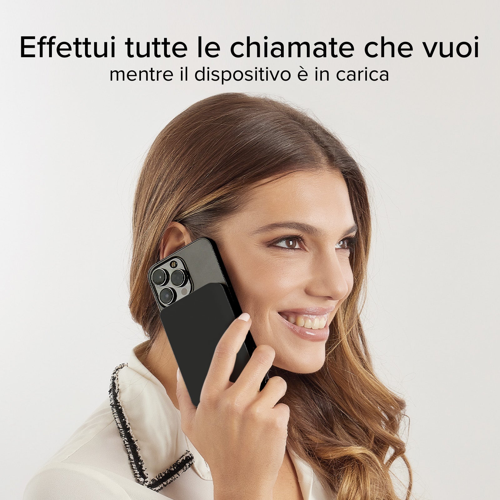 Batterie externe magnétique sans fil 5000 mAh