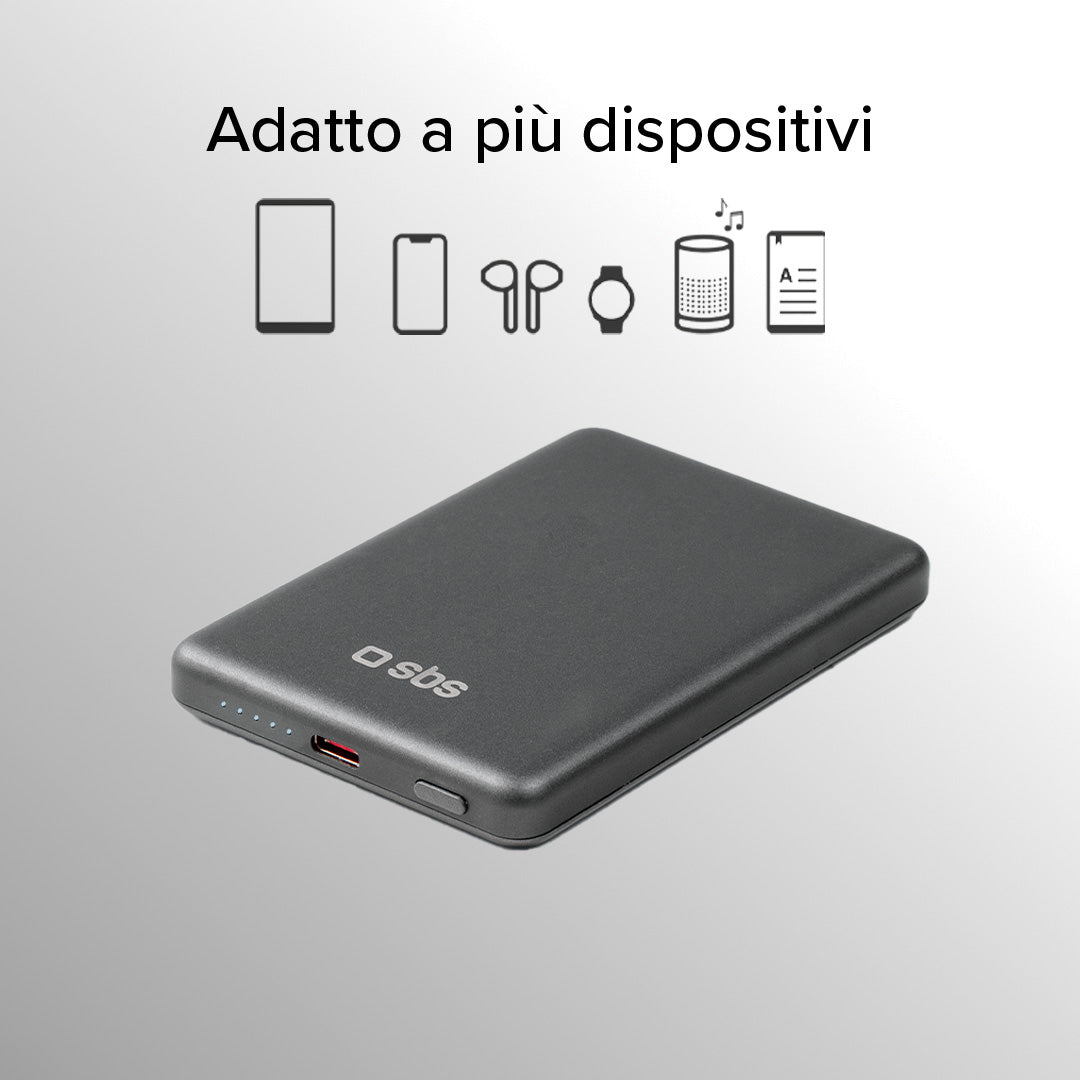 Powerbank 5000 mAh kompatibel mit MagSafe