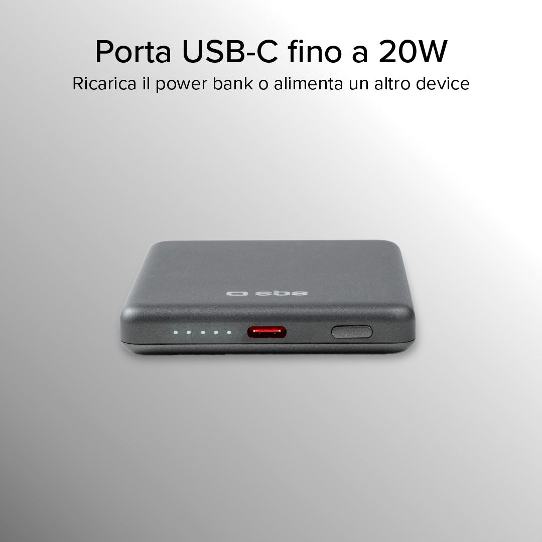 Batterie externe 5000 mAh compatible MagSafe