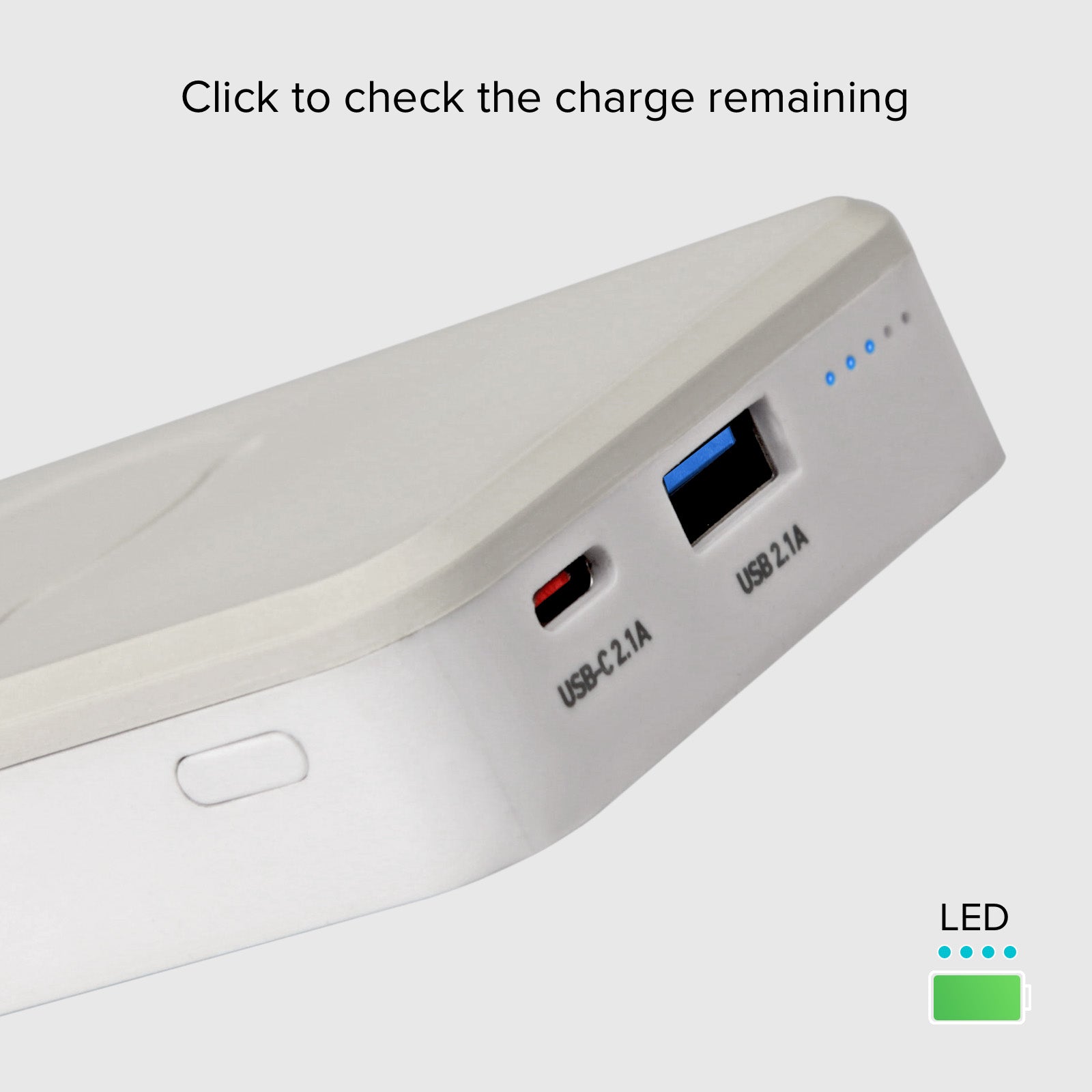 Batterie externe magnétique sans fil avec fonction de socle