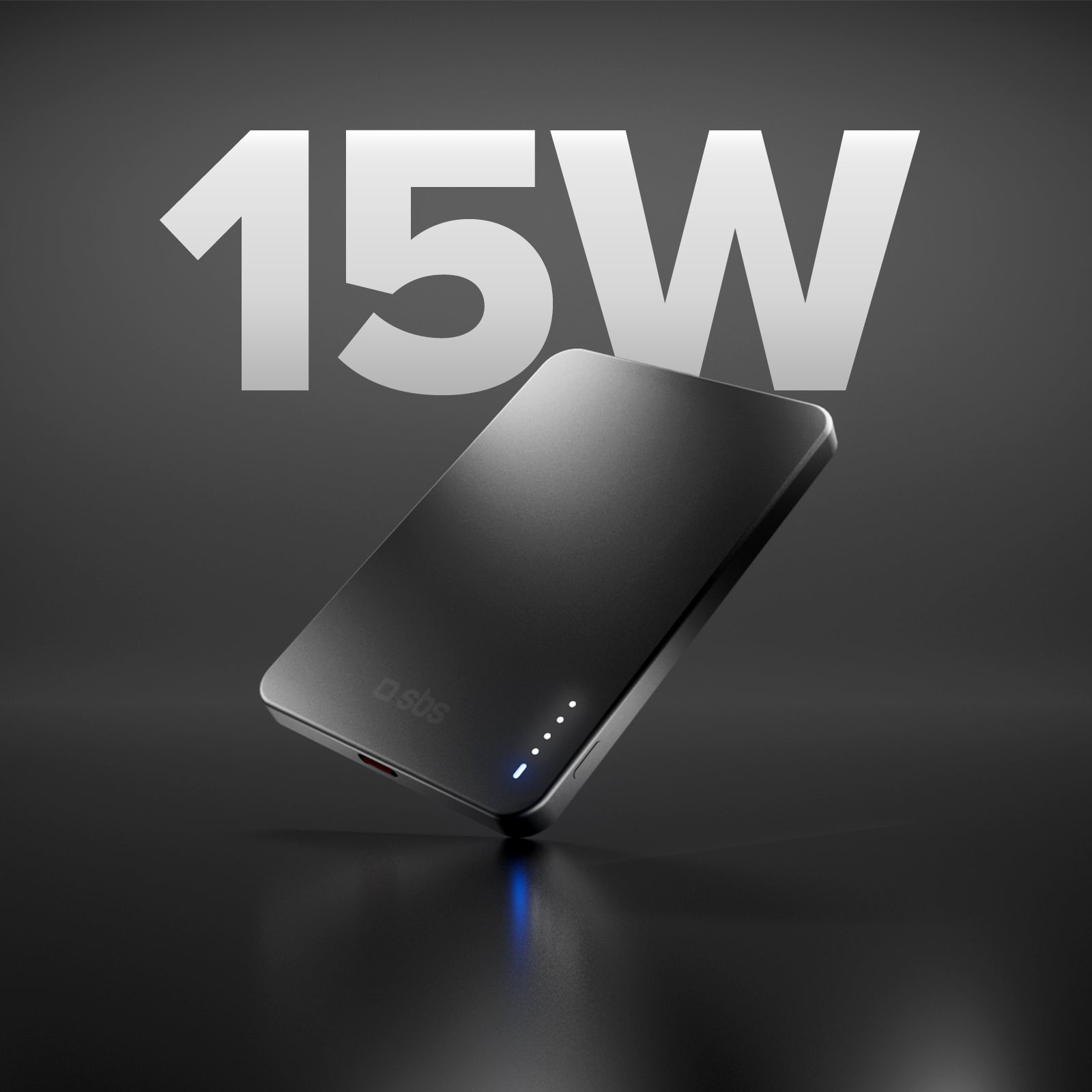 Extra-slim magnetic Power Bank 5000mAh