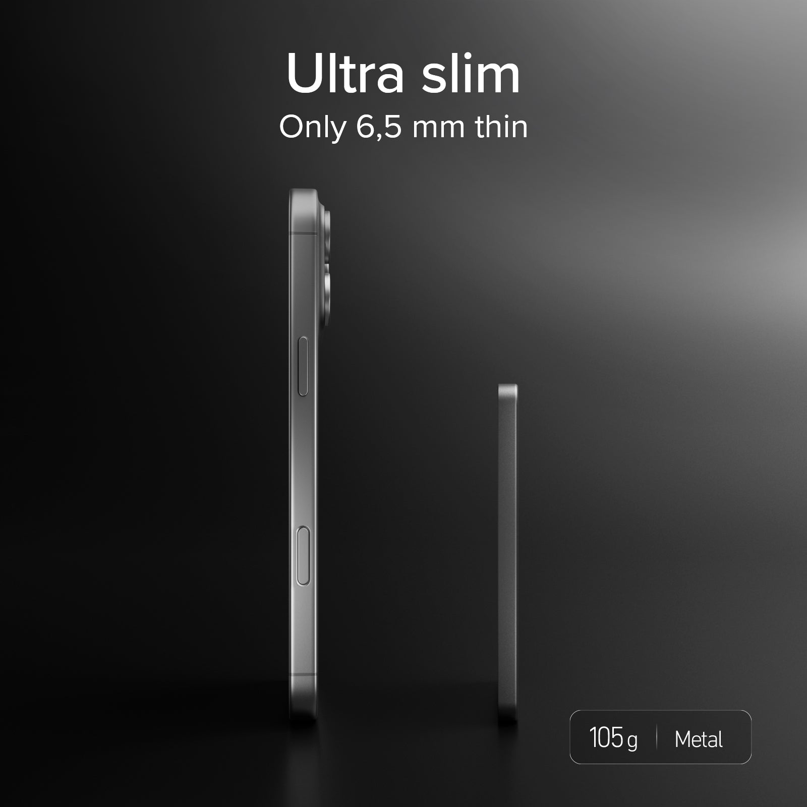 Extra-slim magnetic Power Bank 5000mAh