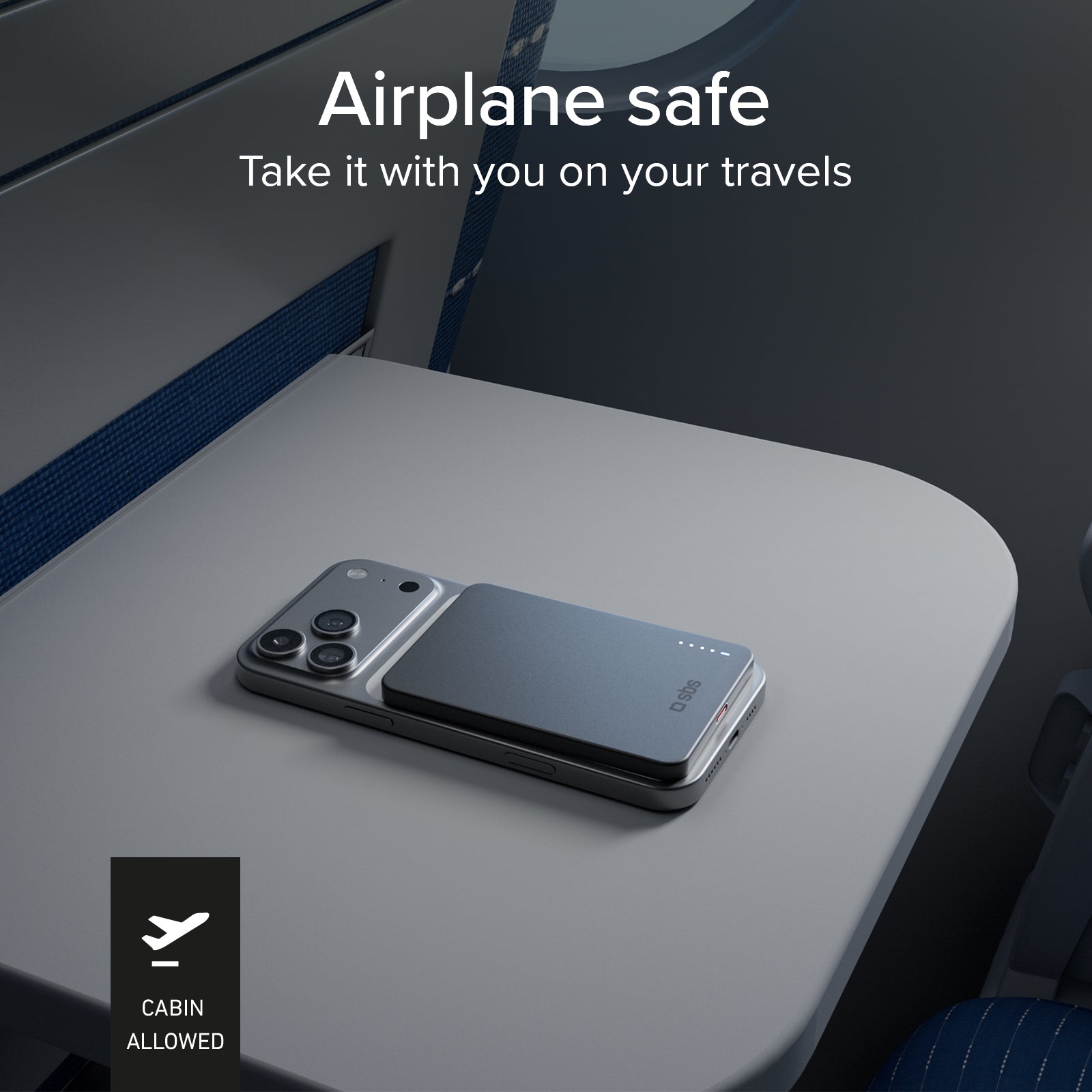 Extra-slim magnetic Power Bank 5000mAh