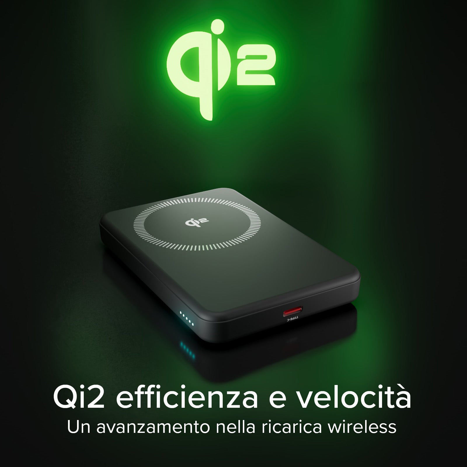Mag Power Bank Qi2 compatibile MagSafe da 5000 mAh