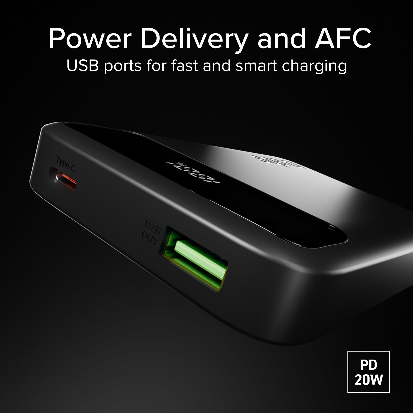 Power bank compatto da 10.000 mAh con ricarica rapida e display LCD