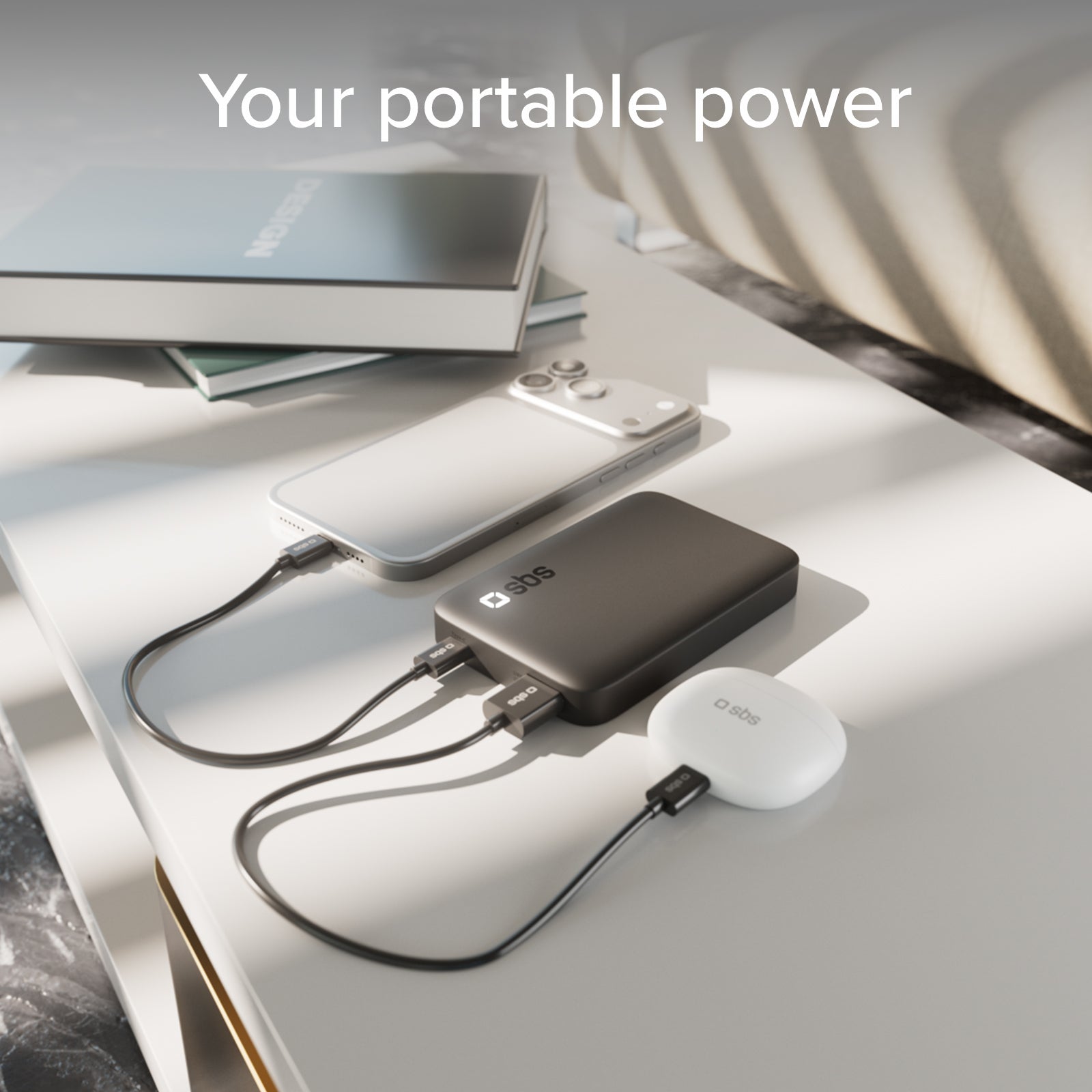 Powerbank 10000 mAh High Density mit PD, USB-C und USB-A