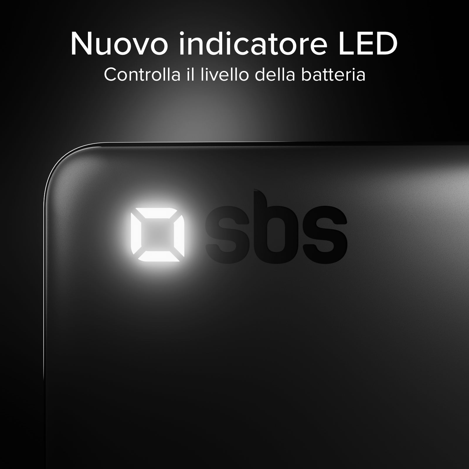 Batería externa 10000mah con cable usb-c retráctil y carga rápida