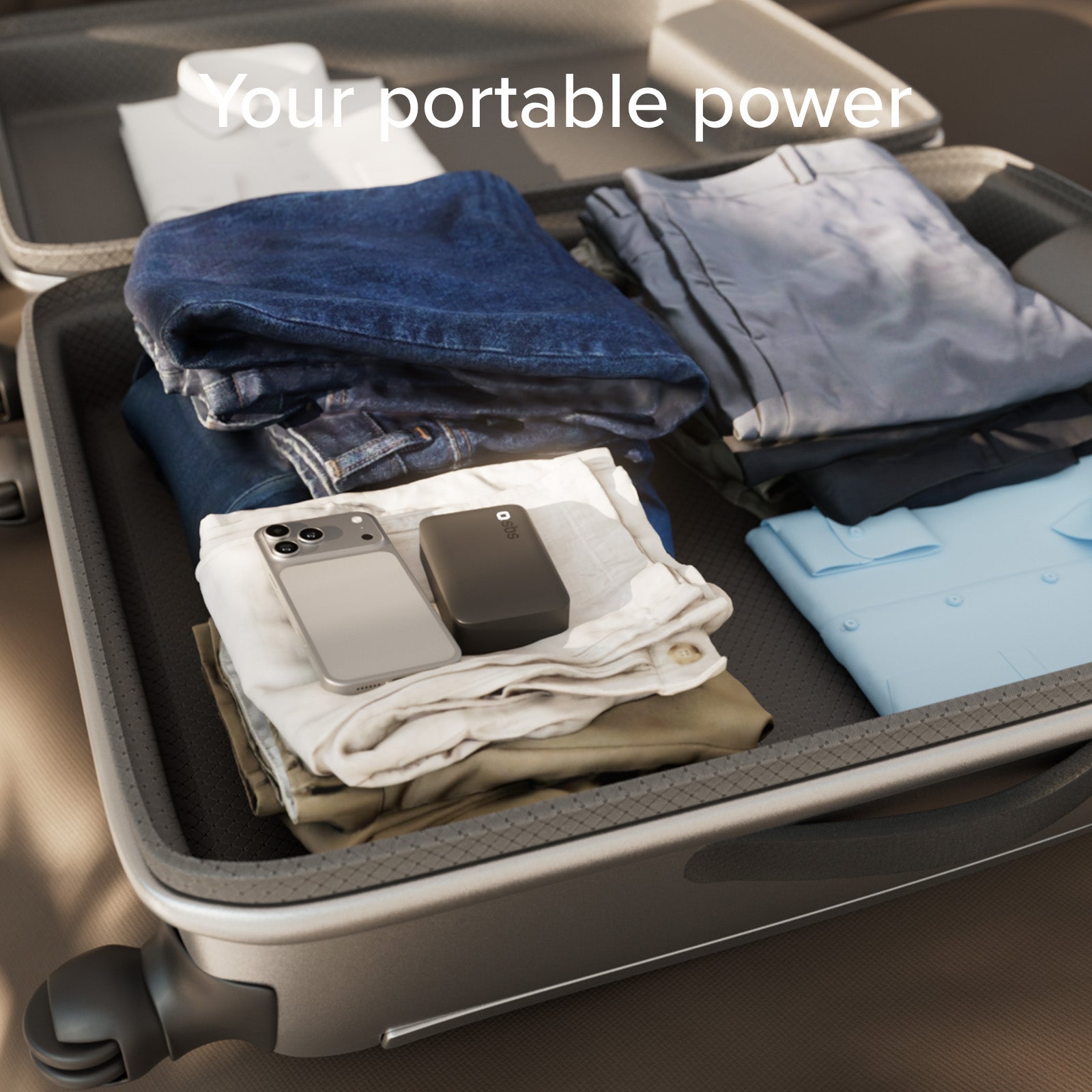 20000 mAh High Density Power Bank with PD and dual USB ports