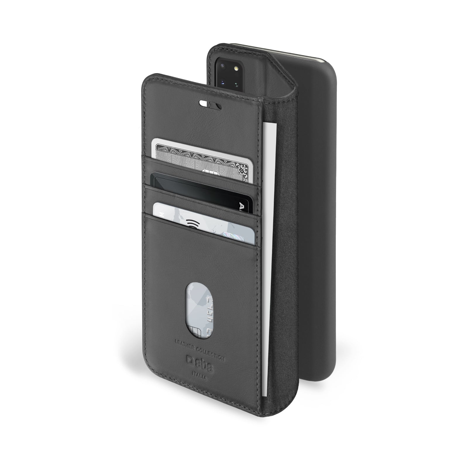 Housse en cuir véritable pour Samsung Galaxy S20+