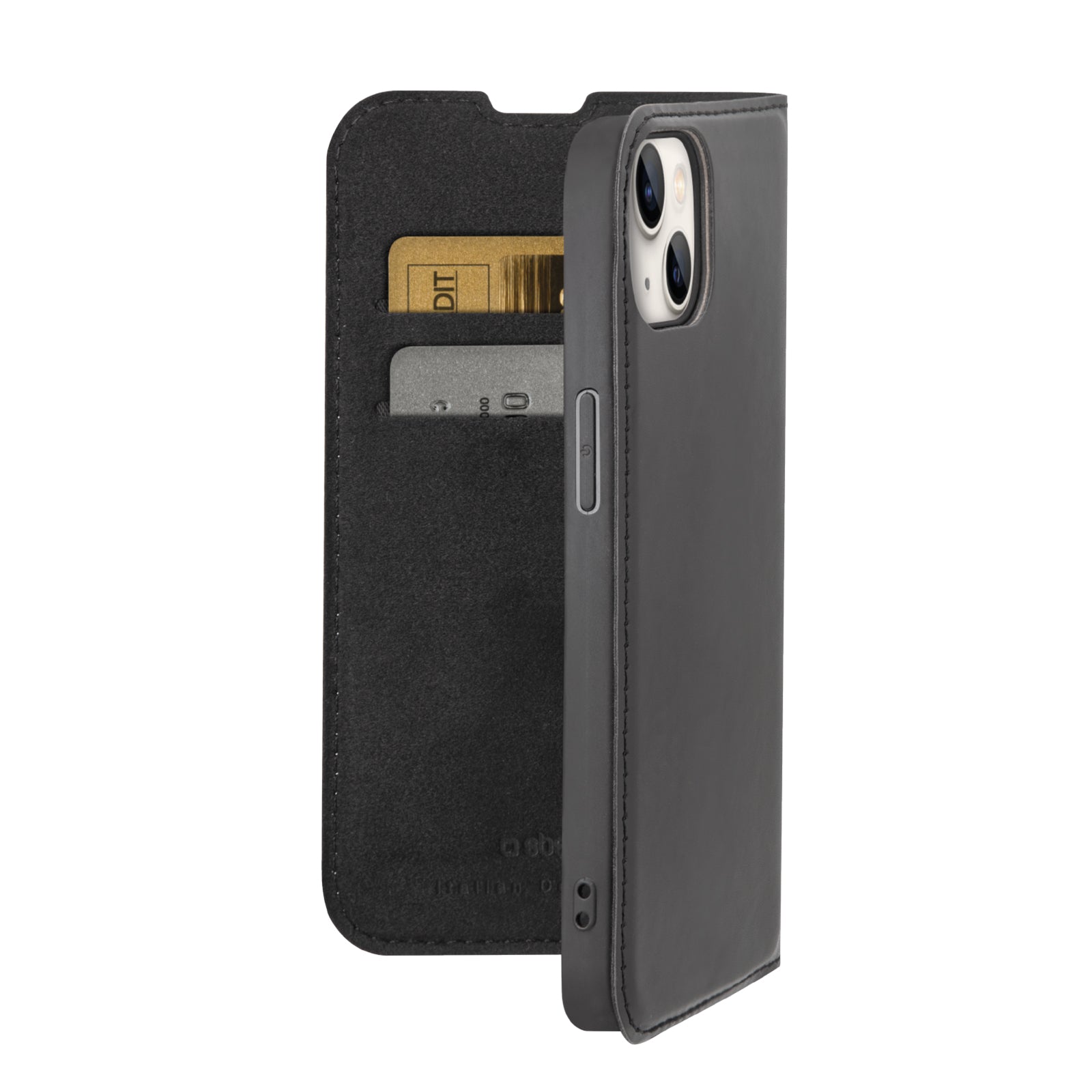 Bookcase Wallet Smooth-Hülle für iPhone 14/13