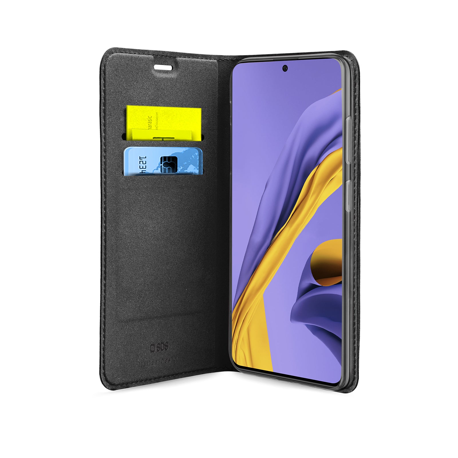 Book-style case with card holder pockets for Samsung Galaxy A51