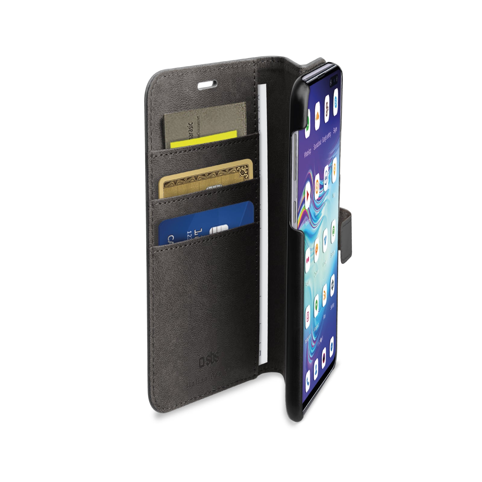 Custodia Book Wallet con funzione stand per Samsung Galaxy S10 5G