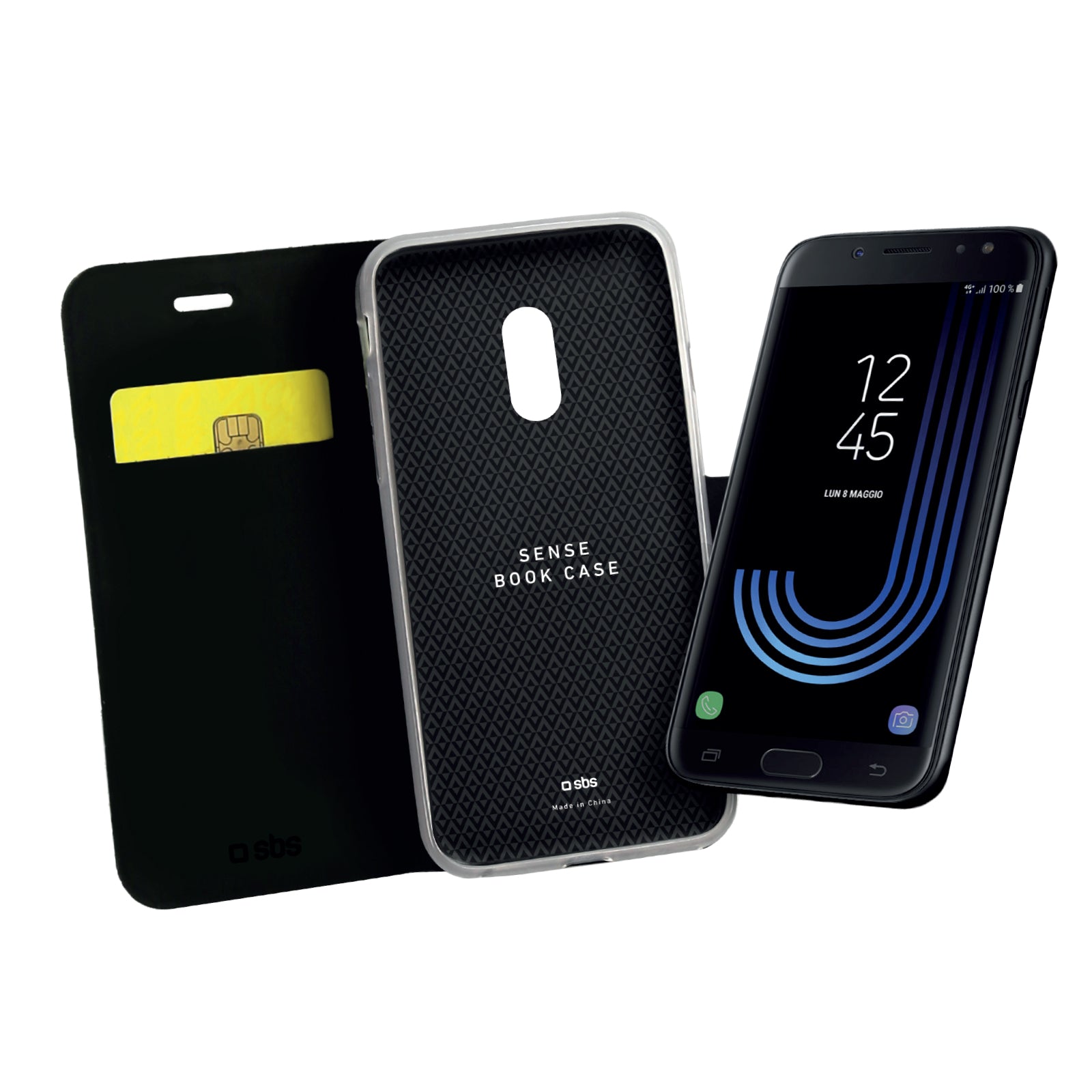 Custodia Book Sense per Samsung Galaxy J3 2017