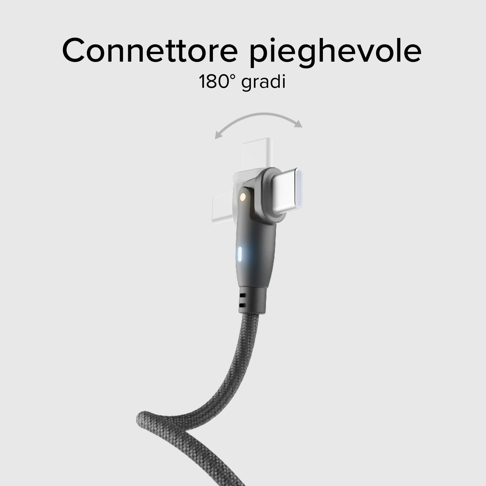 Flexi USB-C 2.0 60W orientabile