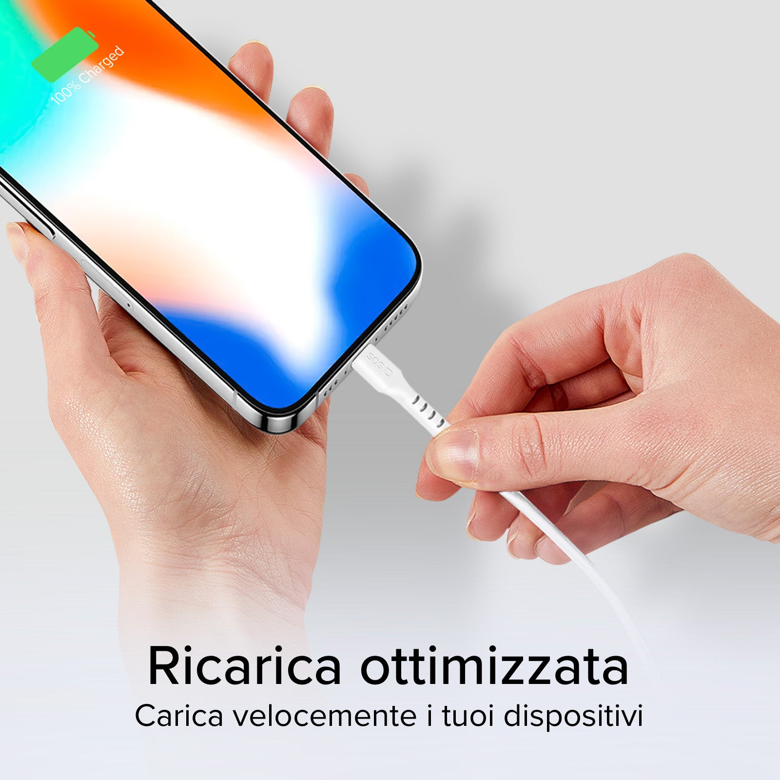 Cable de datos y carga USB-C - USB-C de hasta 240 vatios de potencia