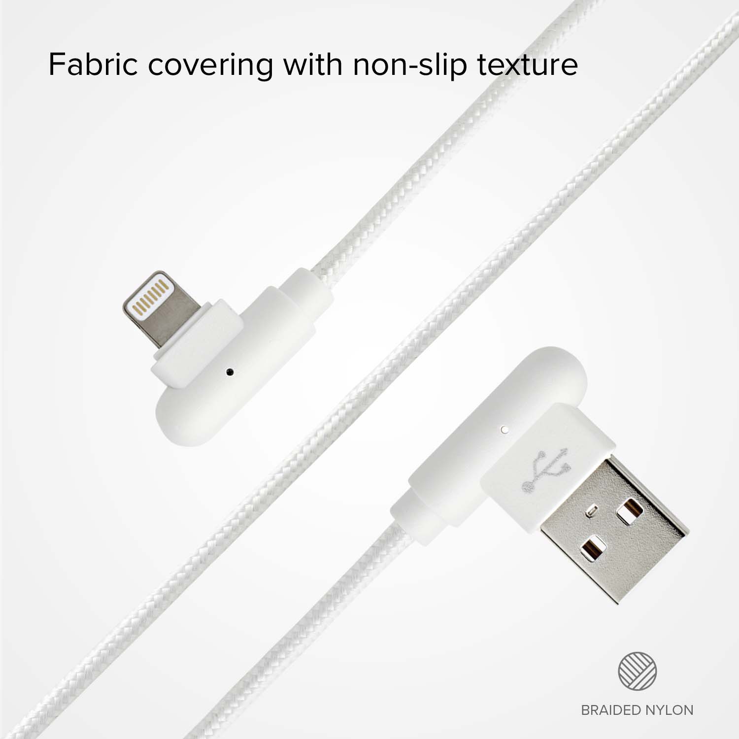 Cavo Lightning con connettori a 90°