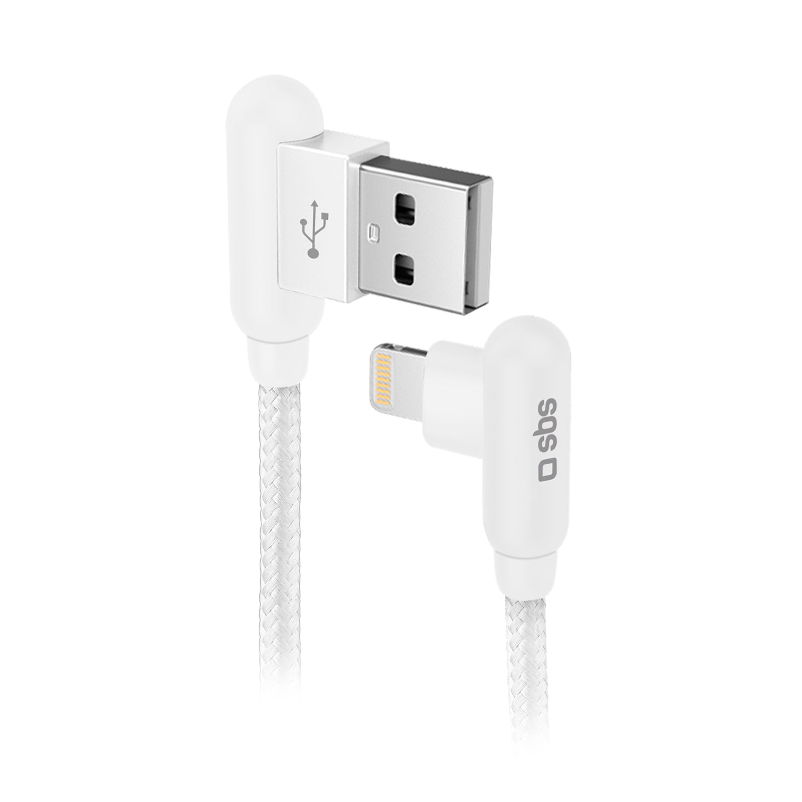 Cavo Angolato Da Lightning A USB-C Per IPhone Per Ricarica Rapida 20 W 12 M Nero 82891771 - Foto 10