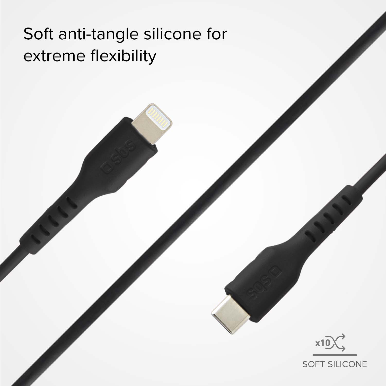 Cavo dati e ricarica USB-C a Lightning