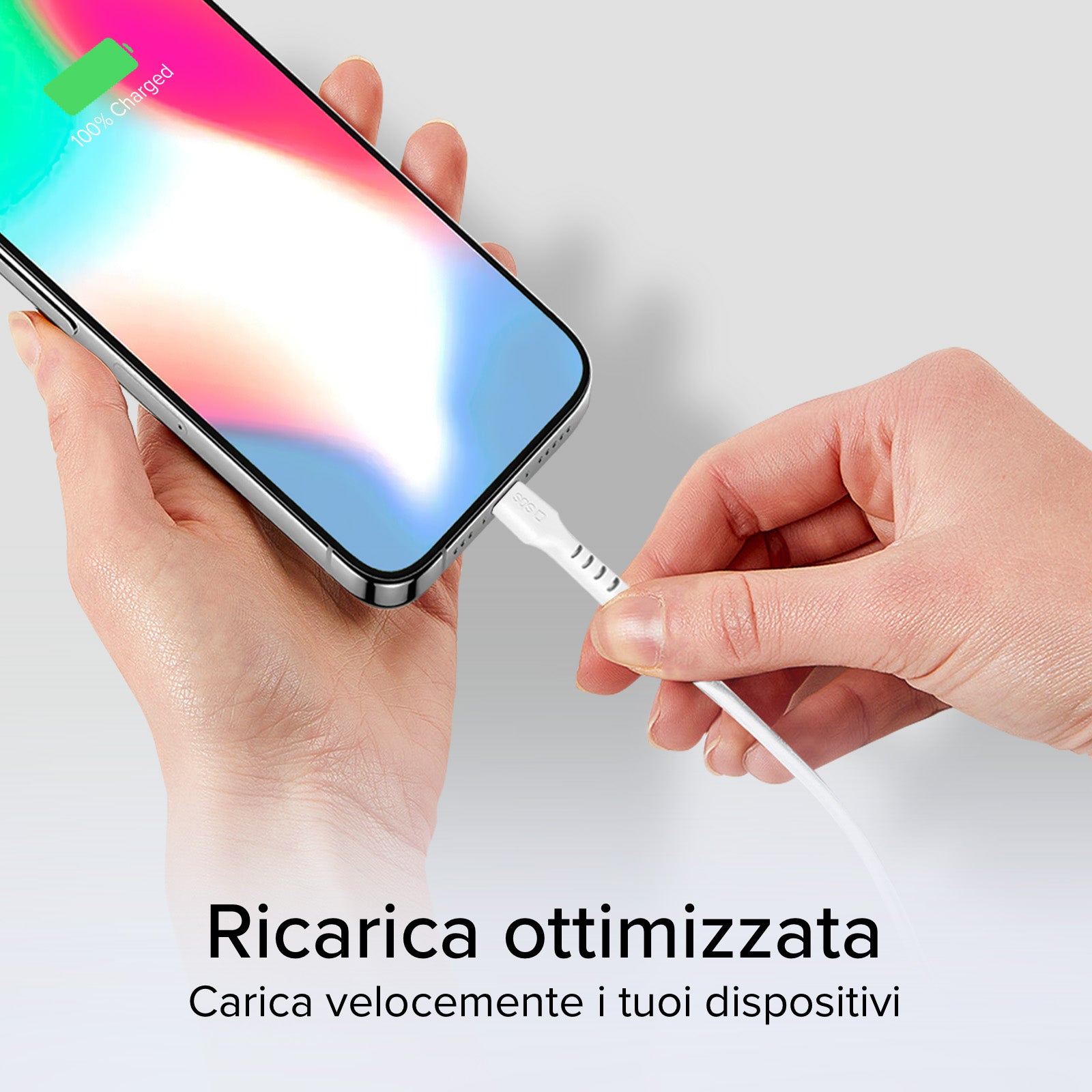 Cavo per dati e ricarica USB-C - USB-C da 1 metro
