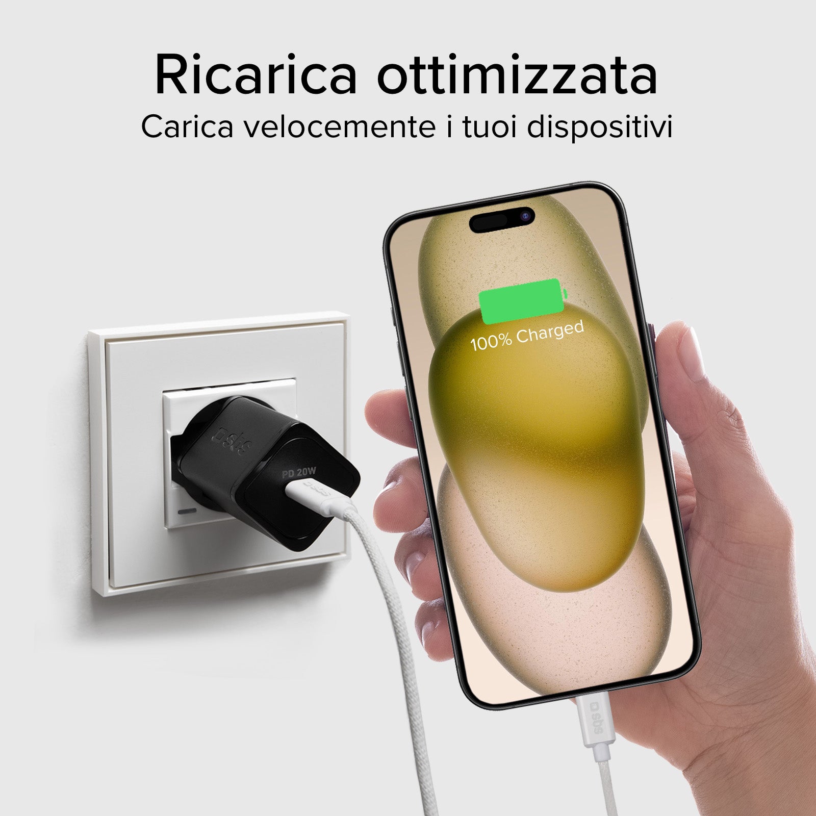 Cable de carta y datos USB-C 3.2 compatible con Power Delivery de 240 W