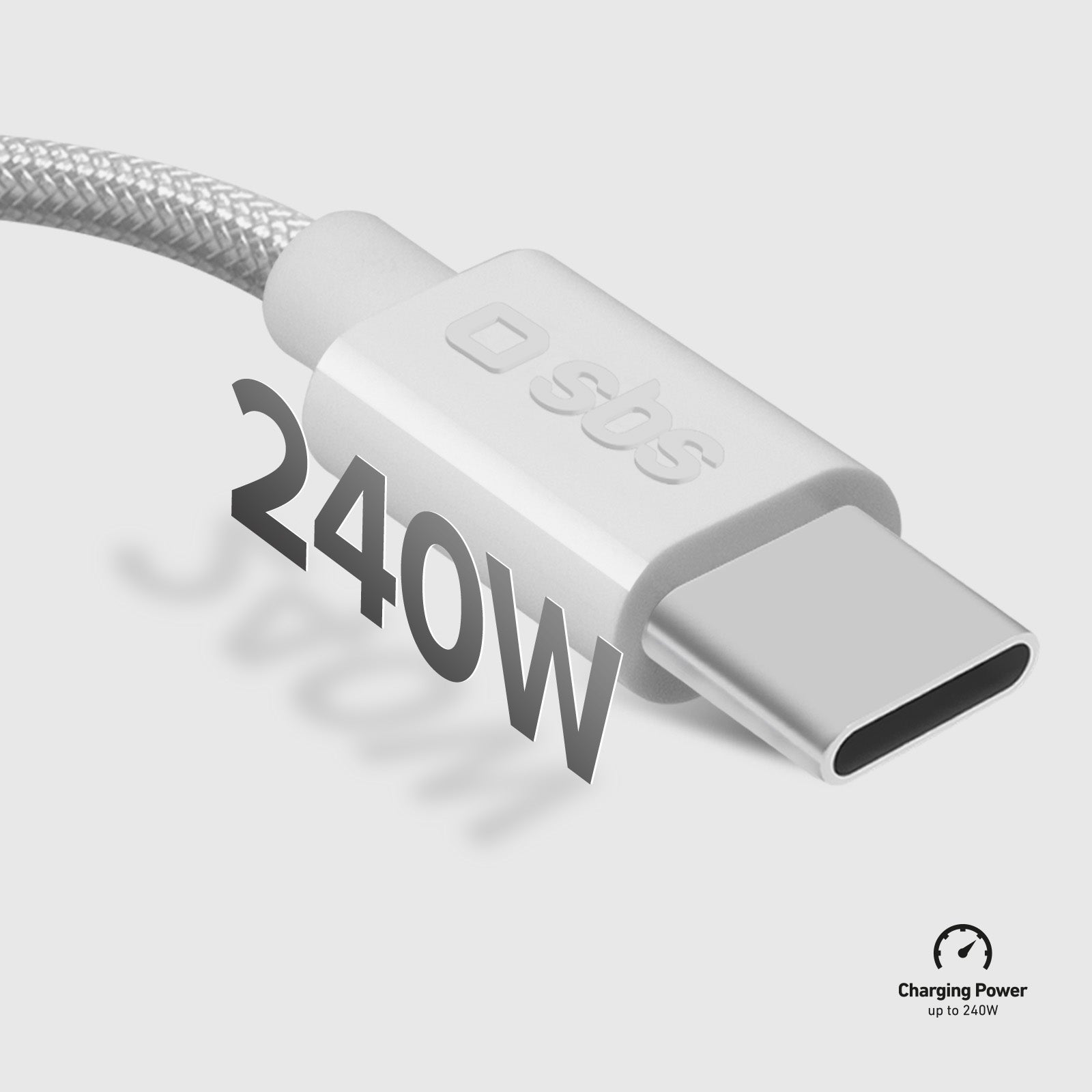 Câble de charge et données USB-C 3.2, compatible avec la technologie Power Delivery 240 Watts
