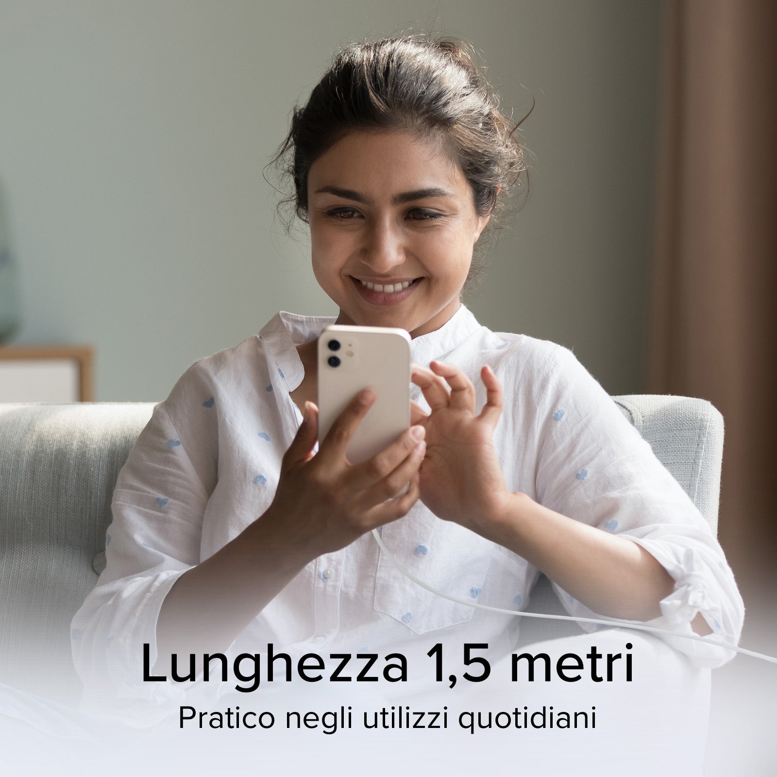 Cavo ricarica e dati USB-C 3.2 compatibile con Power Delivery a 100W