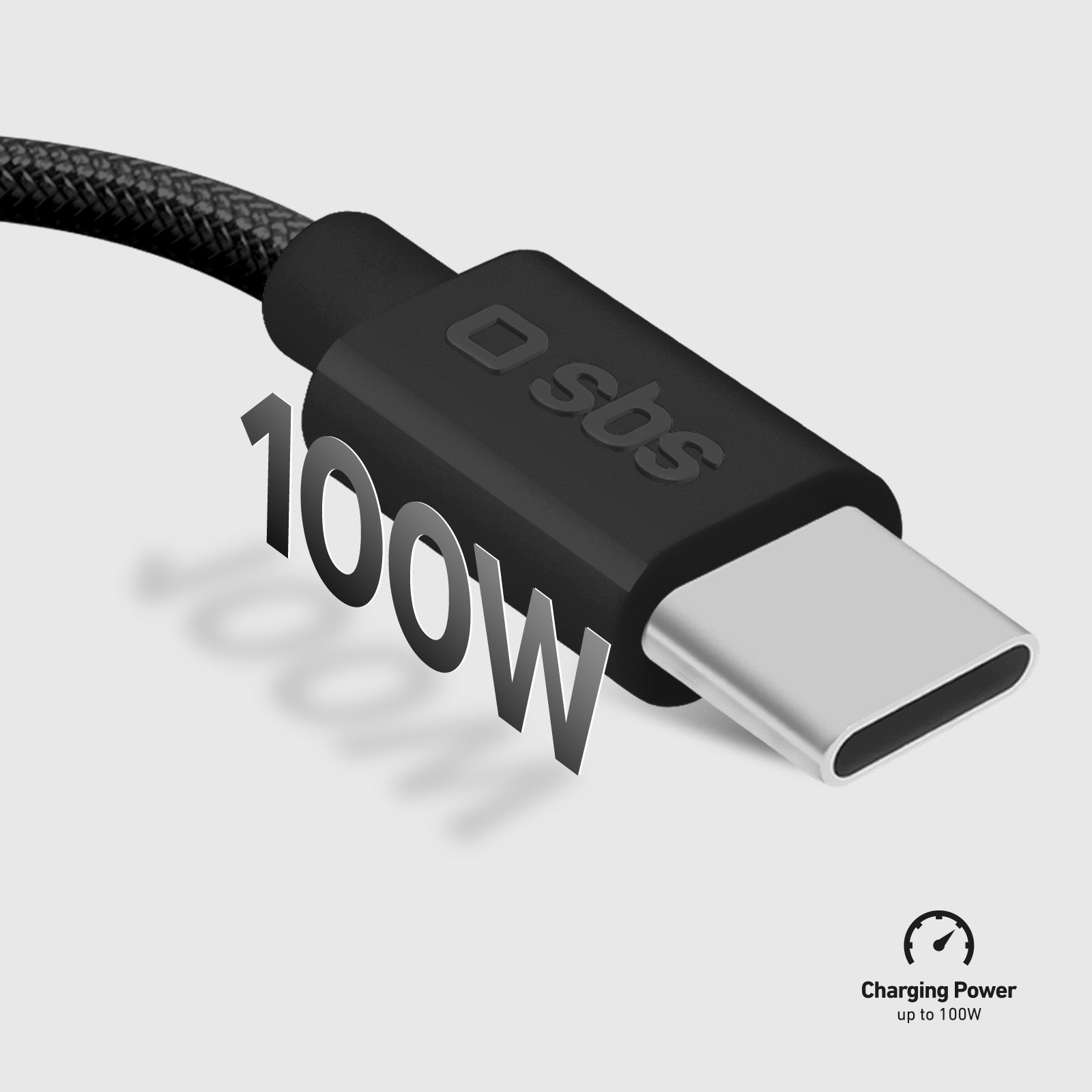 Lade- und Datenkabel USB-C 3.2, kompatibel mit Power Delivery zu 100W