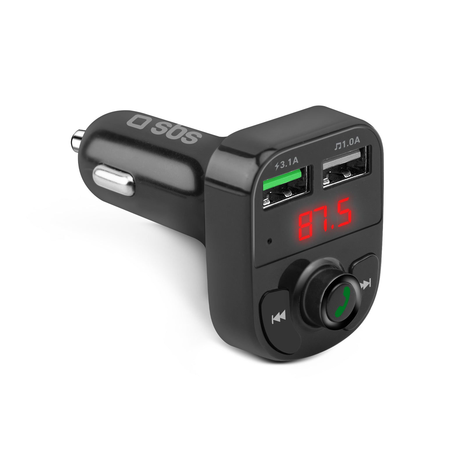 Caricabatterie da auto 15 Watt con connessione wireless