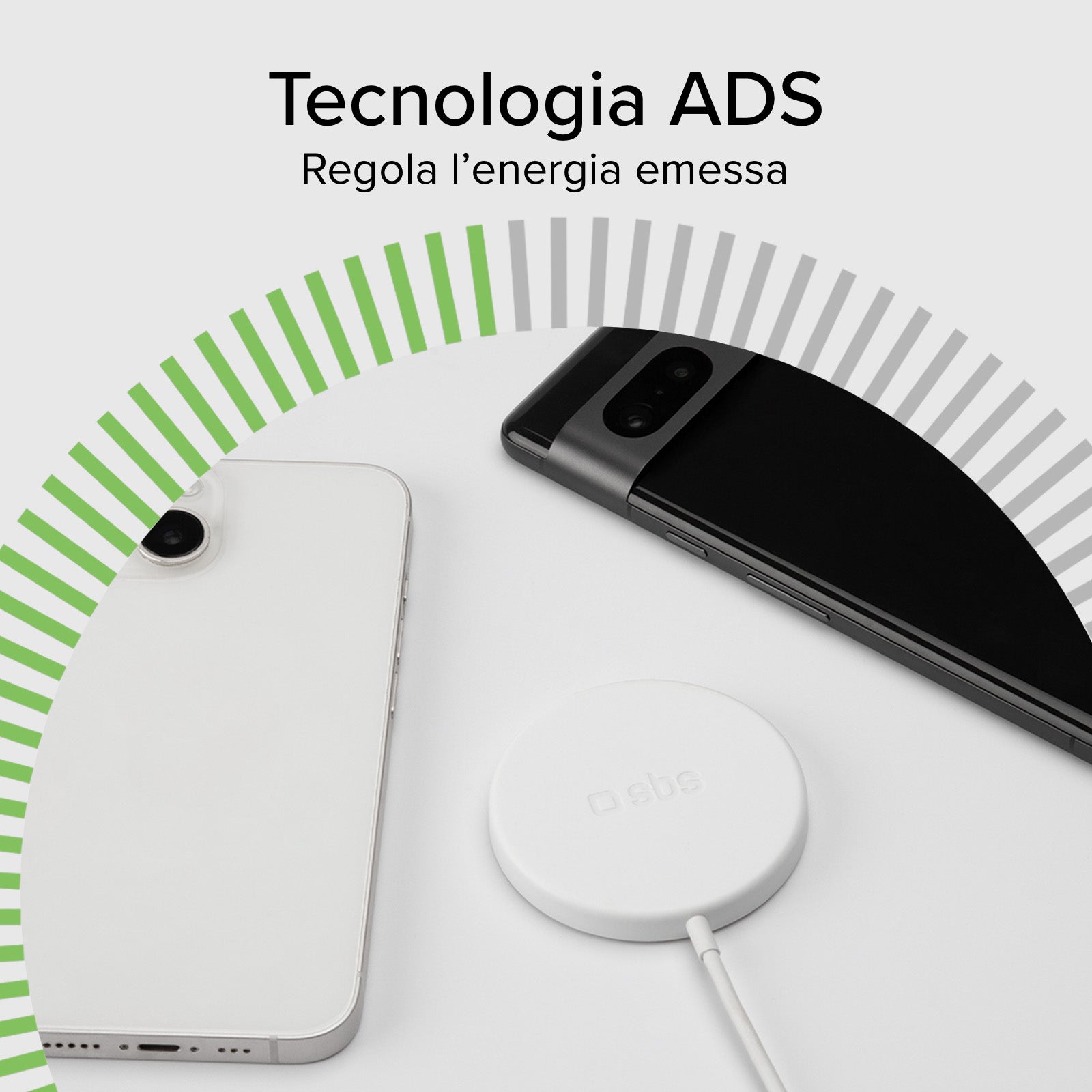 Chargeur sans fil pour Android et iPhone 16/15/14/13/12