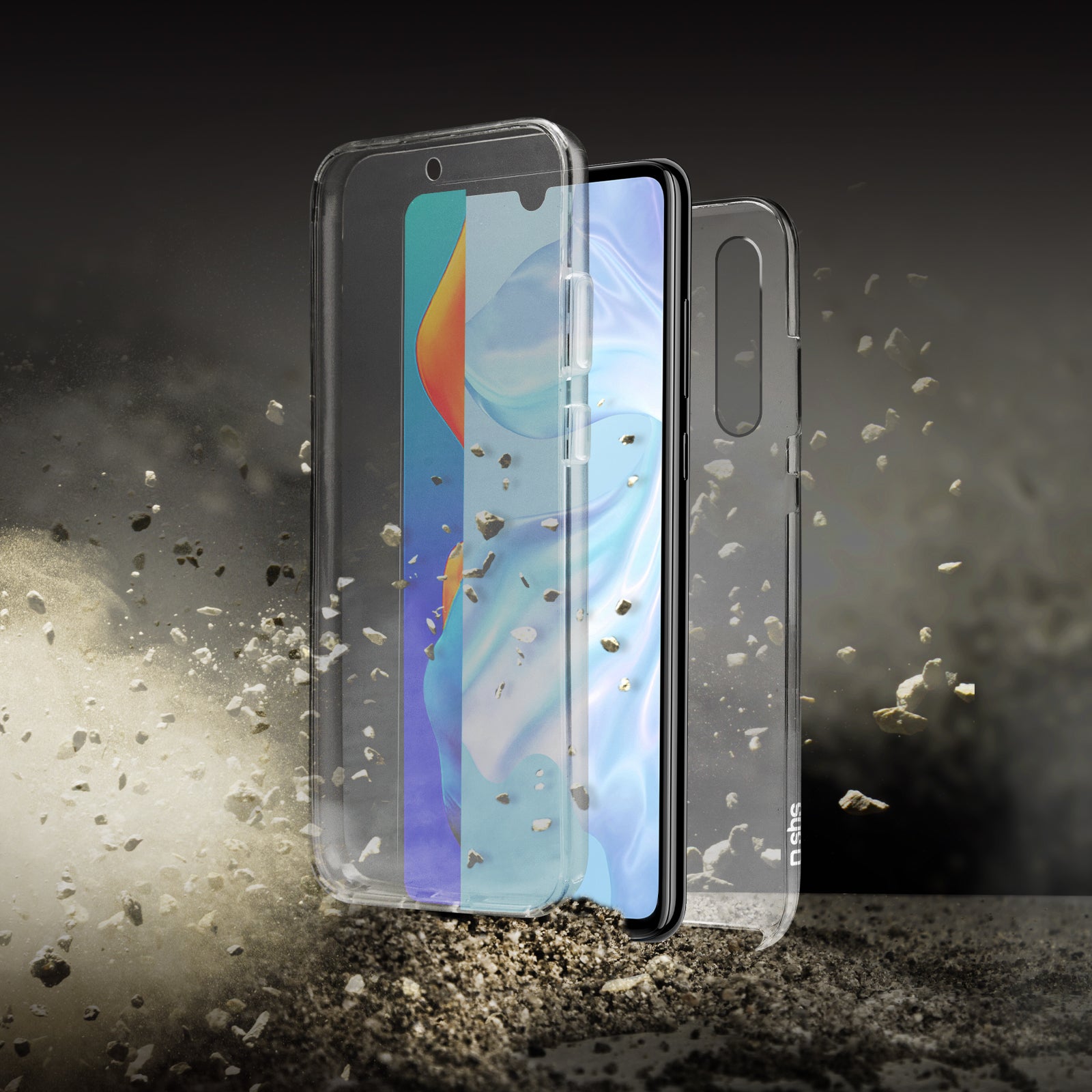 Cover Full Body 360° für Huawei P30 Lite - Unbreakable Collection