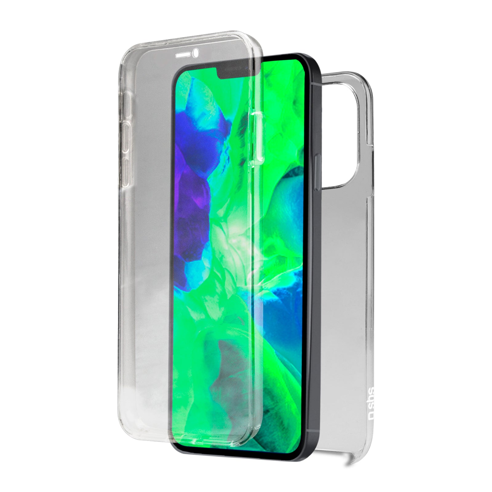 Transparent 360° cover for iPhone 12 Pro Max
