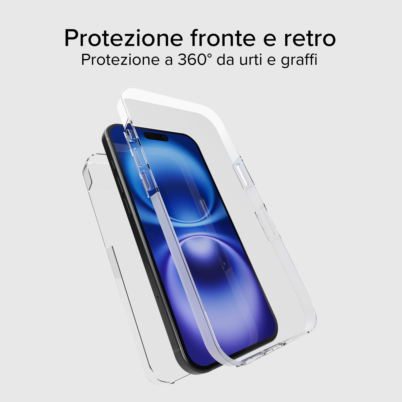 Cover Full Body 360° per iPhone 16 Pro – Extreme Collection