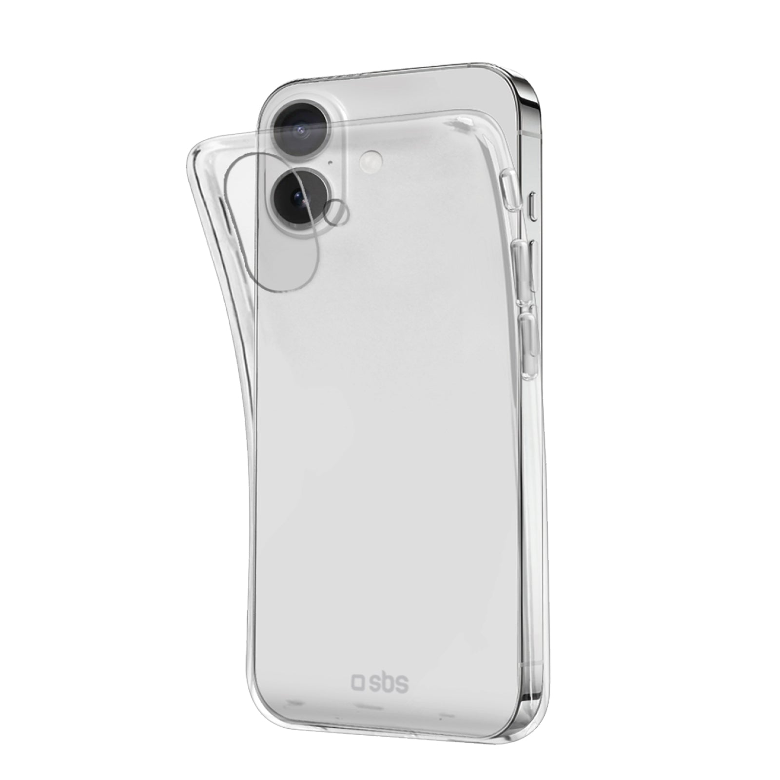 Transparent cover Made In Europe for iPhone 16 SBS