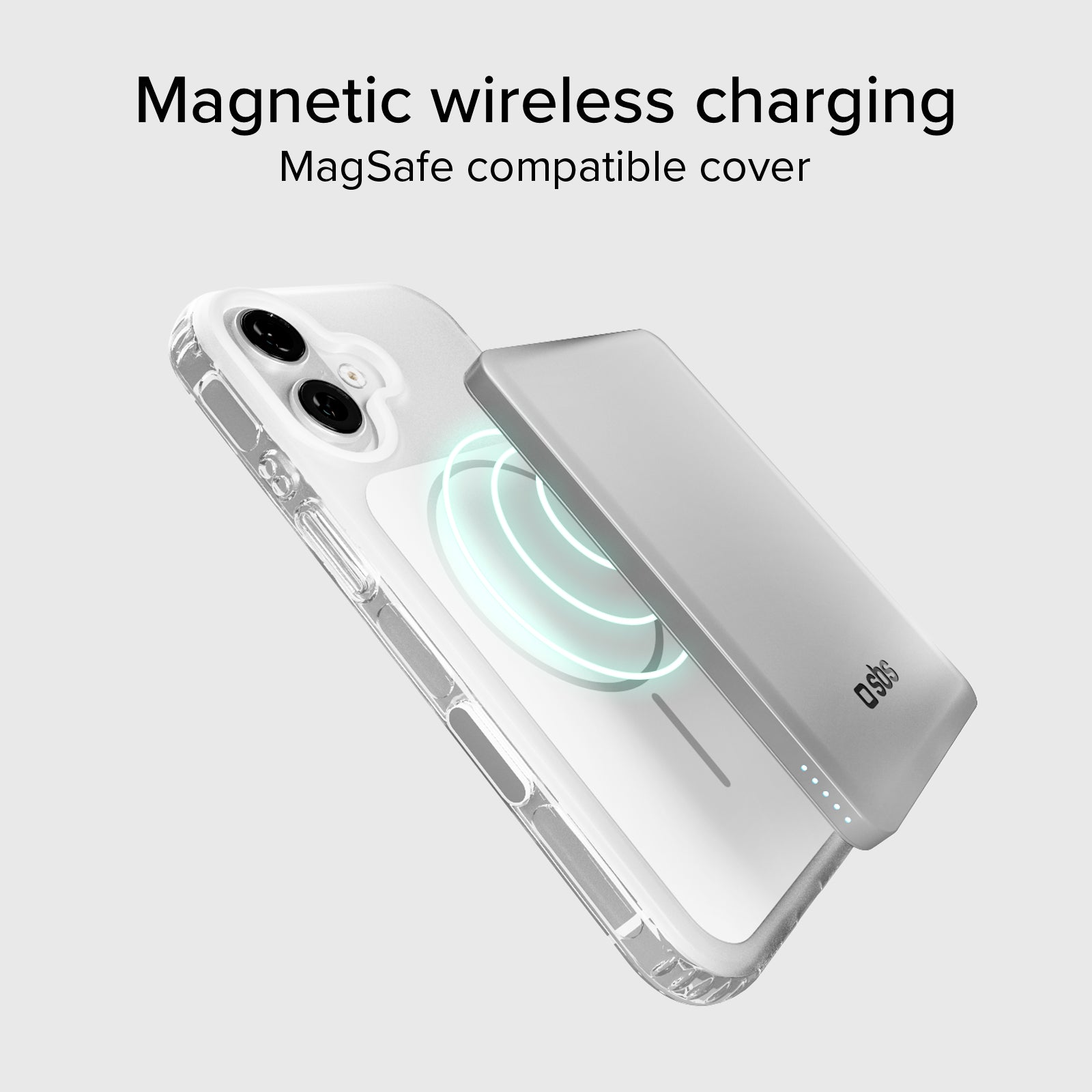 MagSafe compatible magnetic case with shockproof corners for iPhone 17