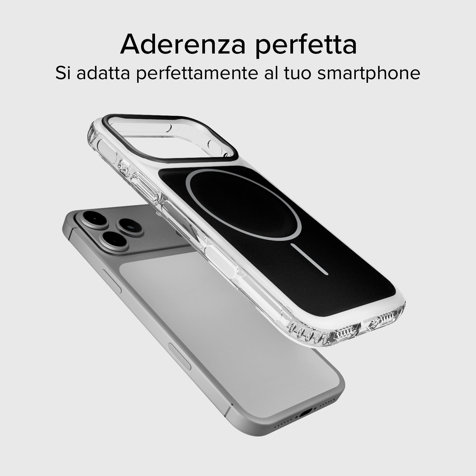 MagSafe compatible magnetic case with shockproof corners for iPhone 17 Pro Max