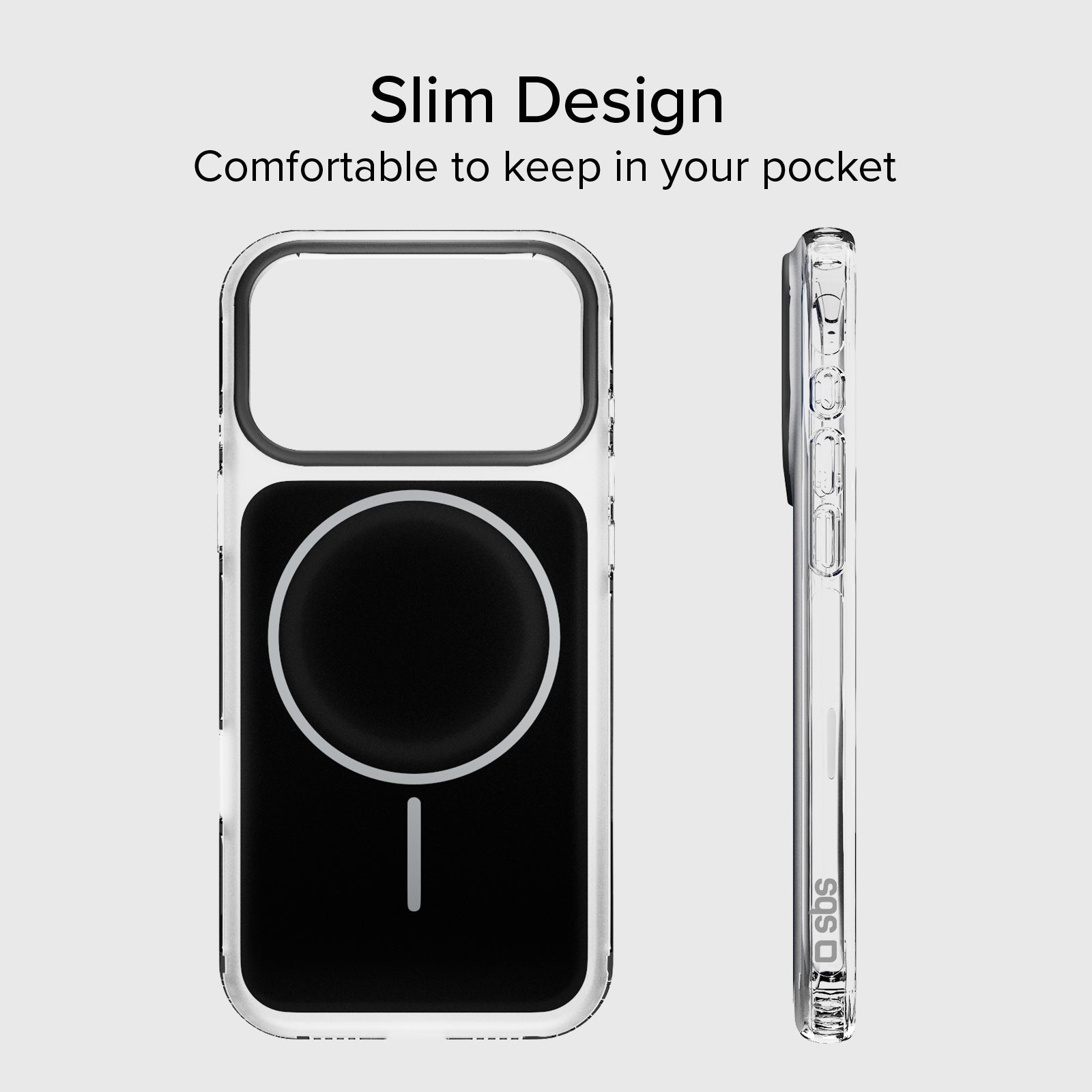 MagSafe compatible magnetic case with shockproof corners for iPhone 17 Pro Max