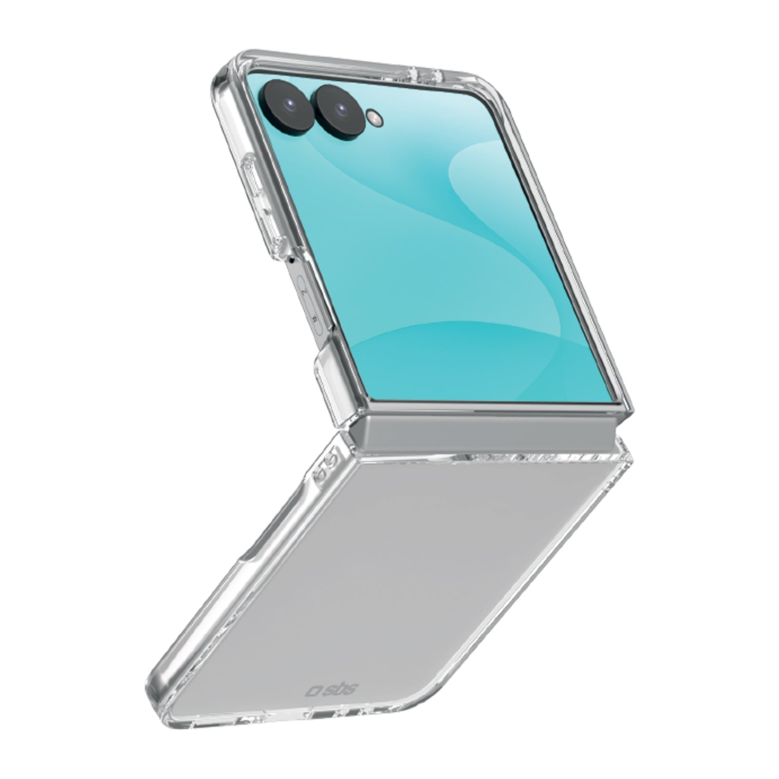 Hybrid Case for Samsung Z Flip 8, transparent flip case