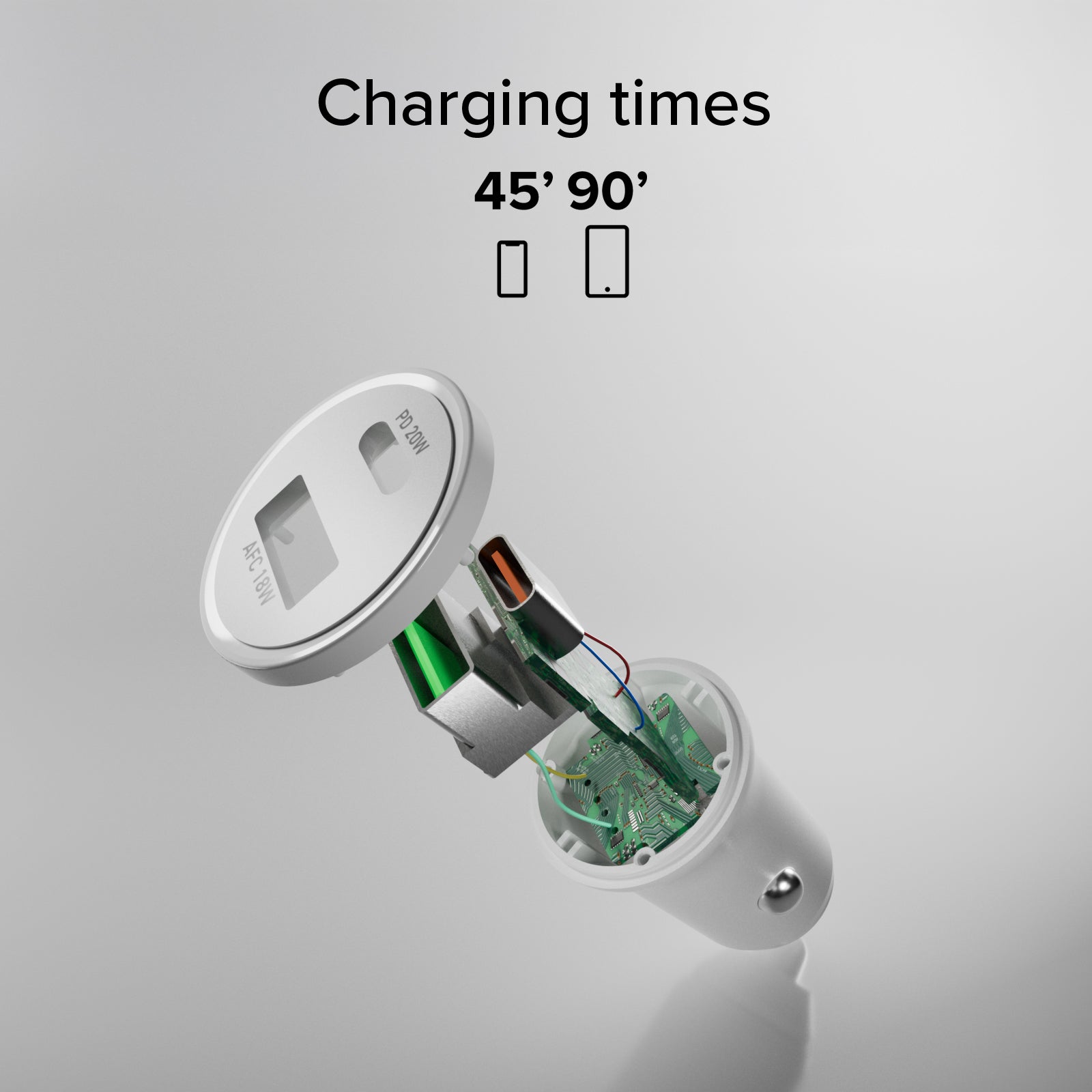 20W car charger