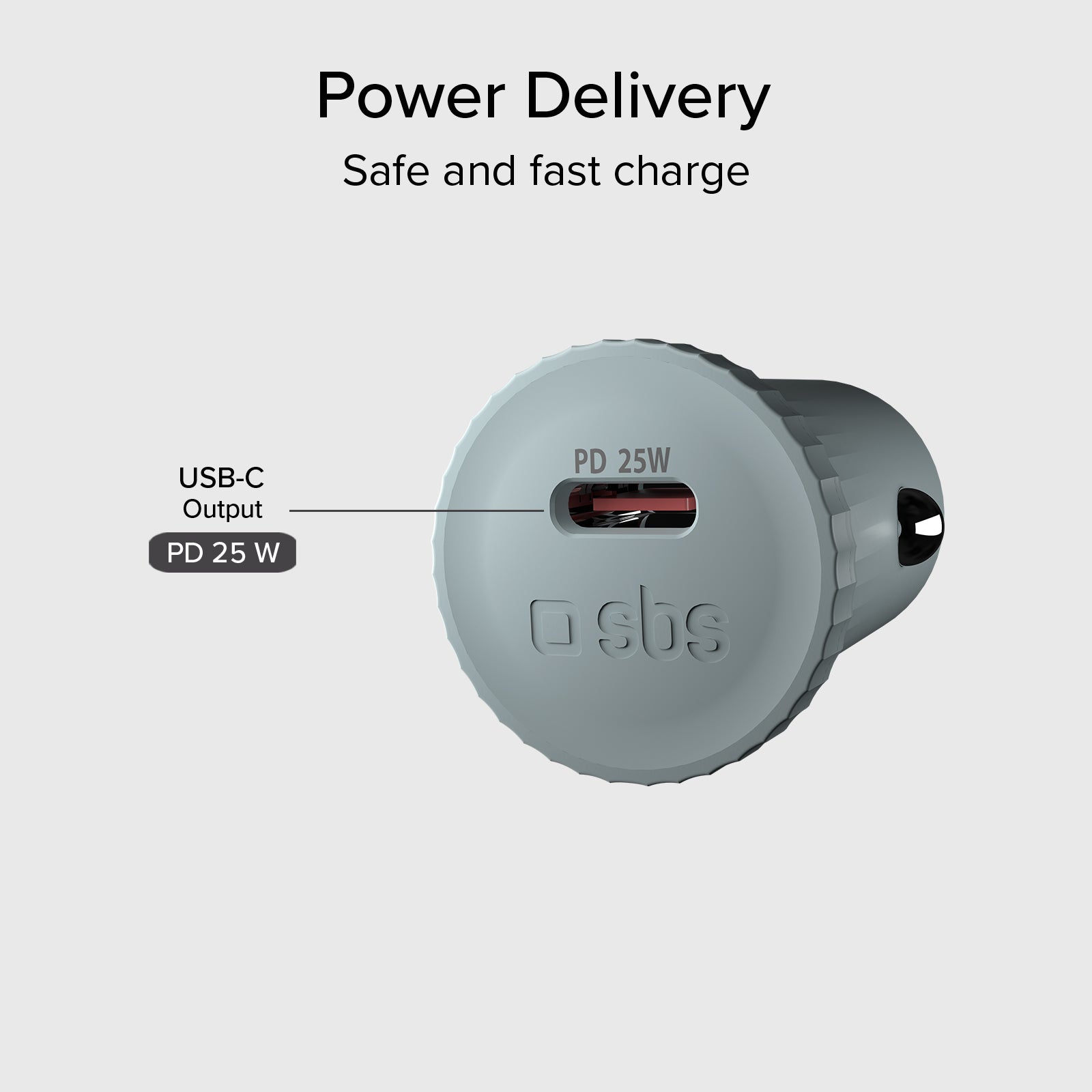 Chargeur de voiture en matériau recyclé GRS