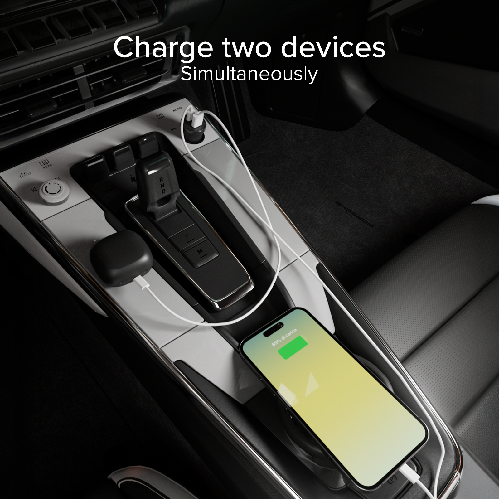 Ladegerät fürs Auto – 25 Watt ultraschnelles Laden mit Power Delivery (PD)