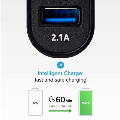 Typ C - USB KFZ-Ladegerät von 2.1A