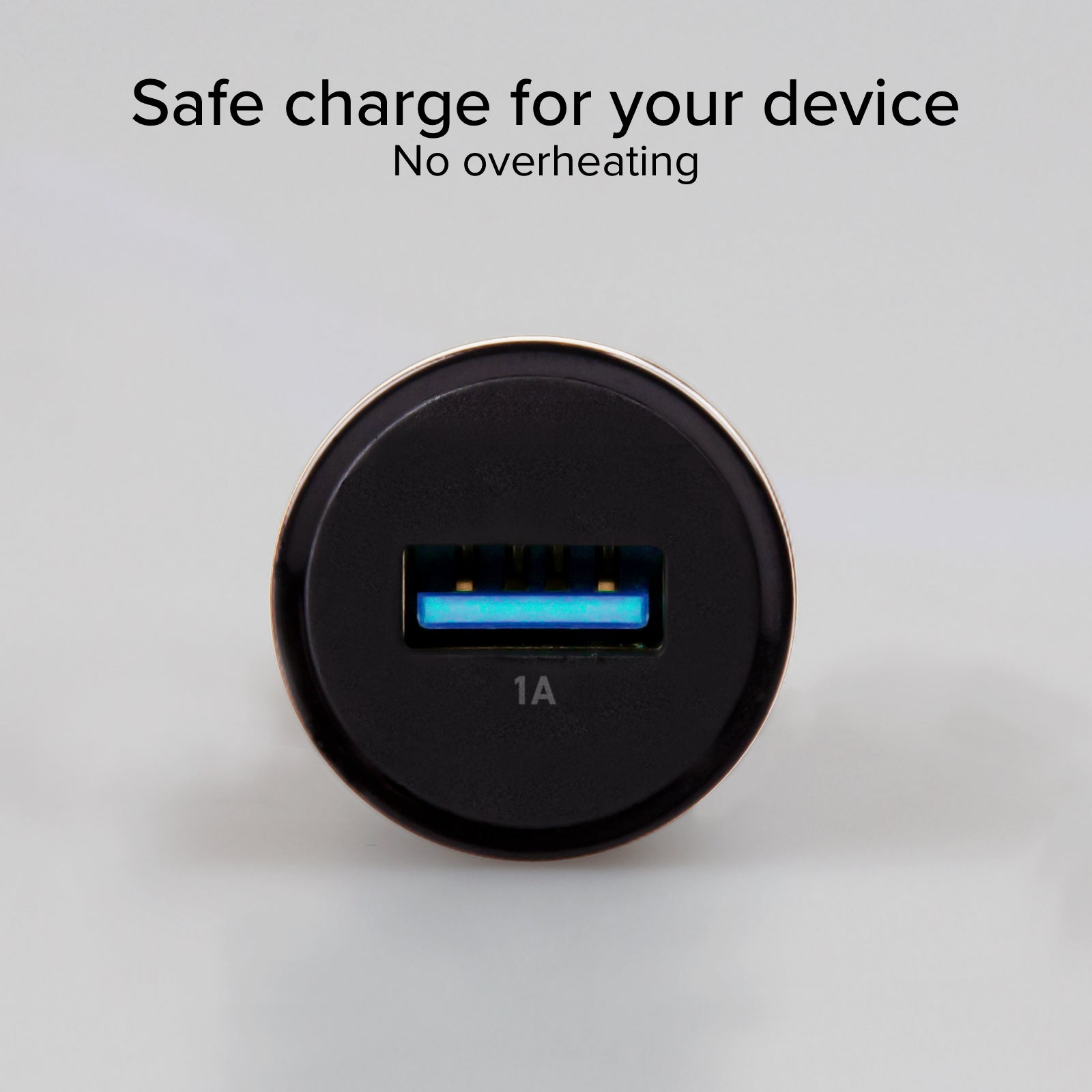 Car charger with 1A USB