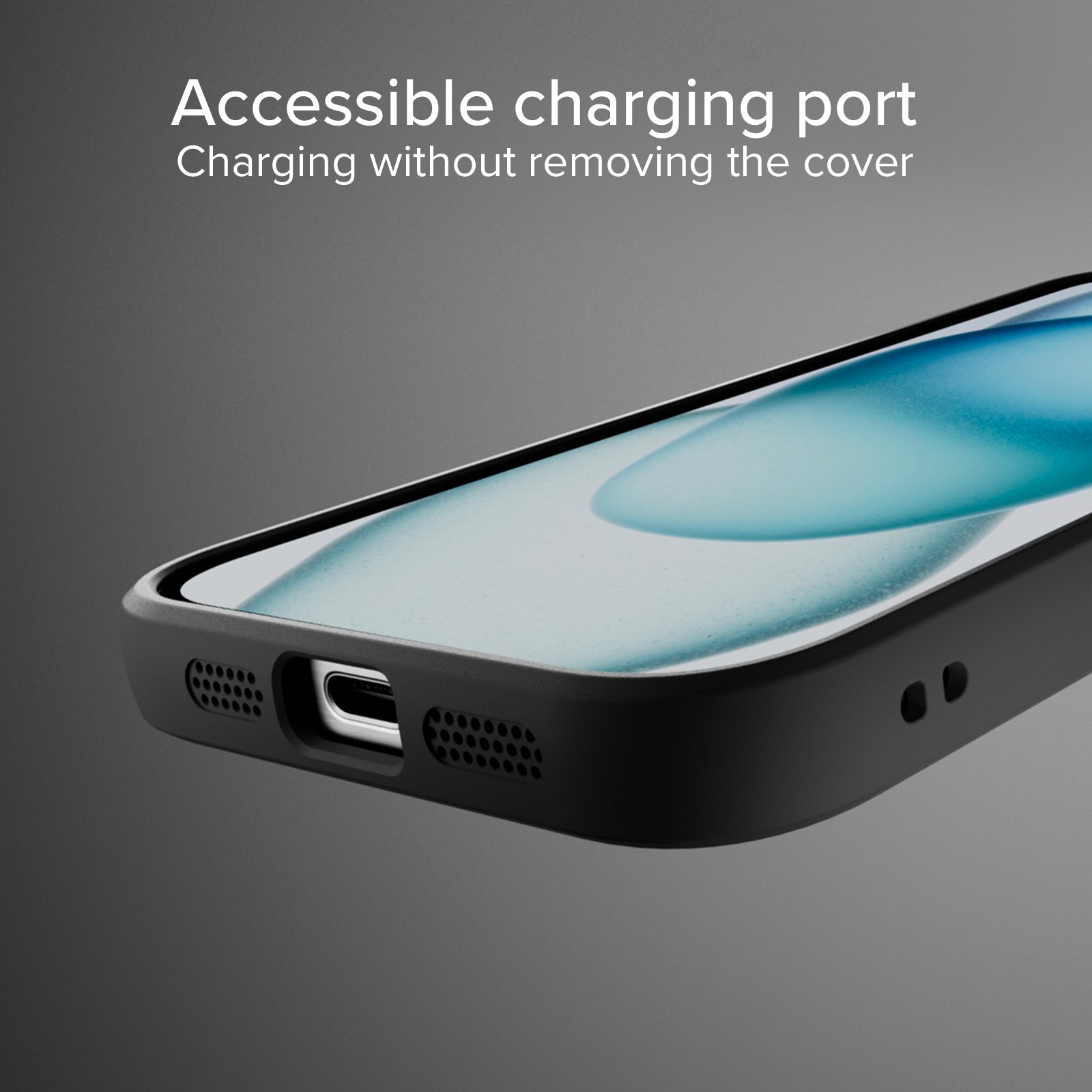 Funda para iPhone 15 Pro con tecnología D3O