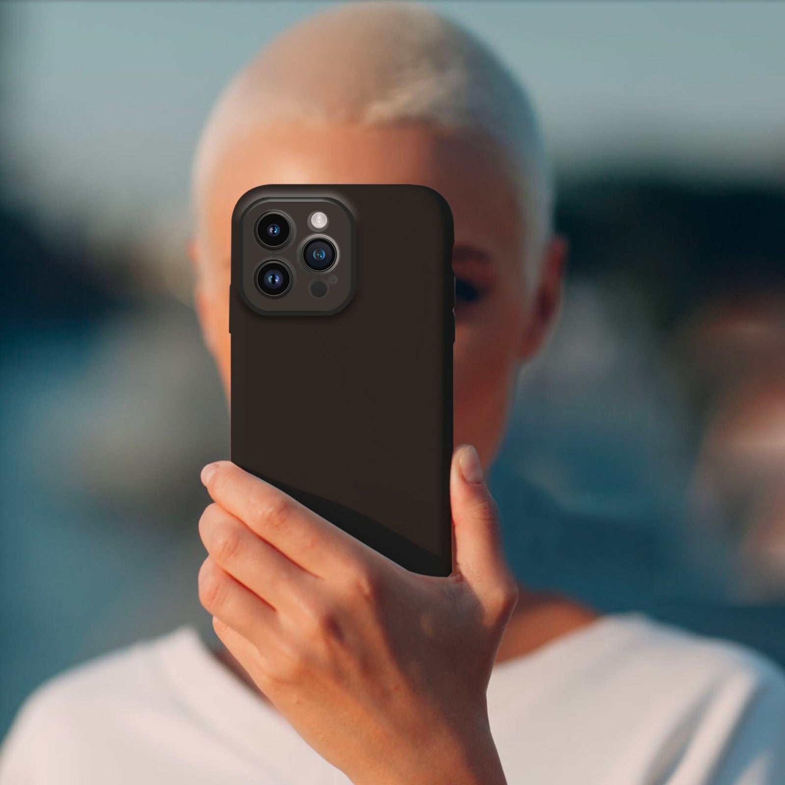 Schutzhülle für iPhone 15 Pro mit D3O-Technologie