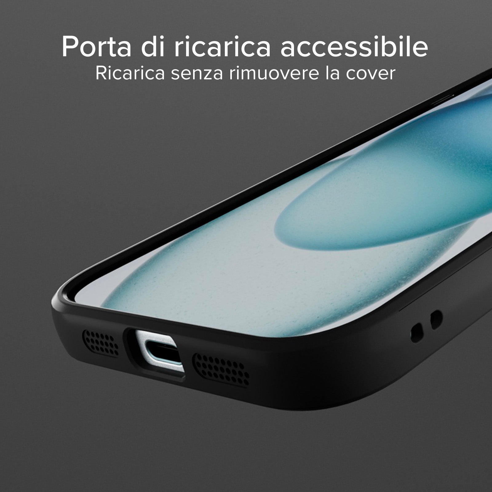 Cover per iPhone 15 con tecnologia D3O