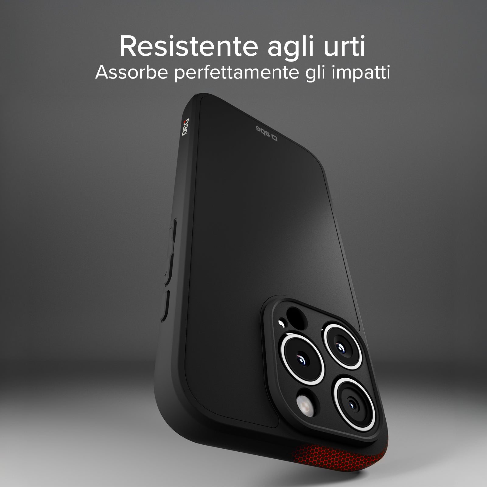 Cover per iPhone 15 Pro Max con tecnologia D3O