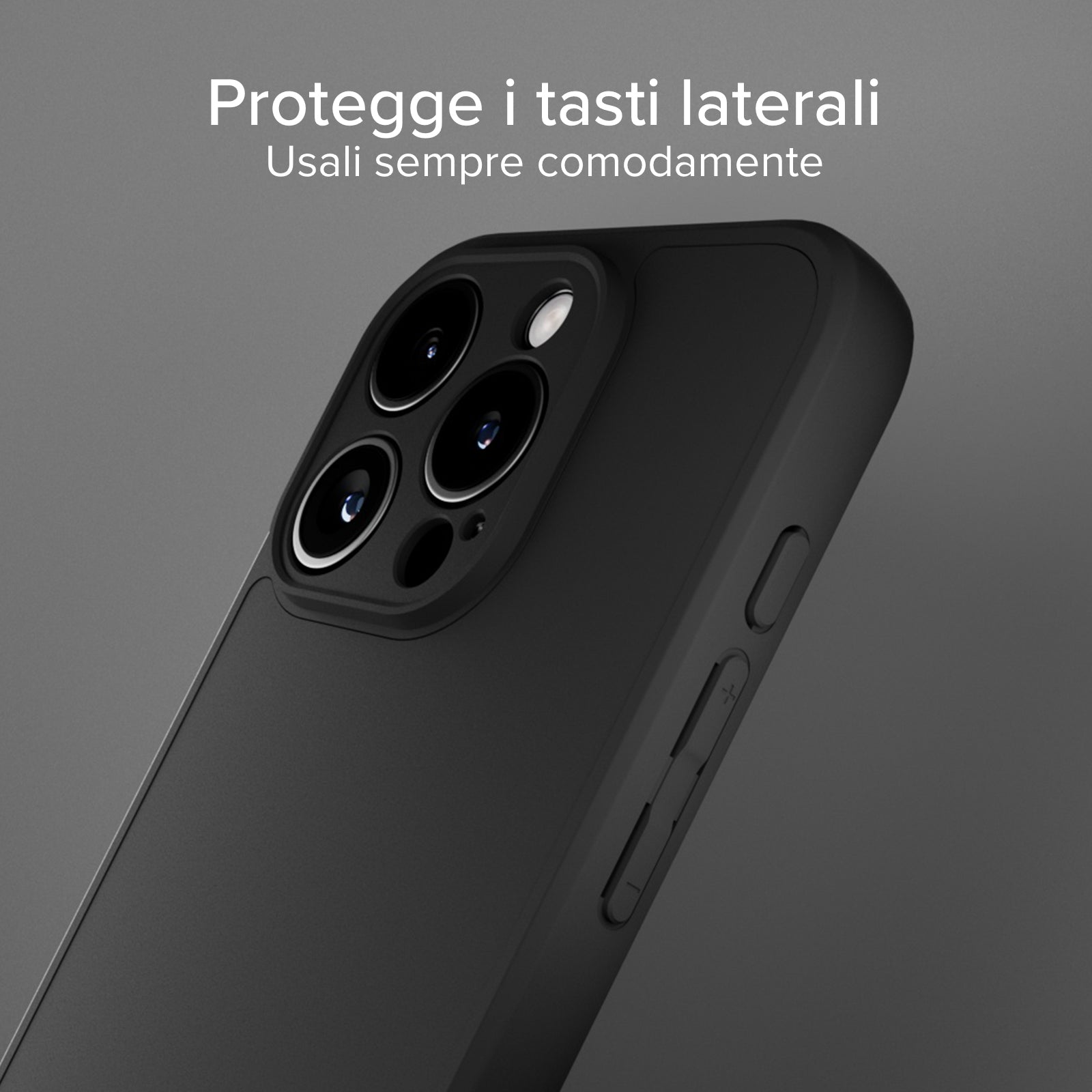 Cover per iPhone 15 Pro Max con tecnologia D3O